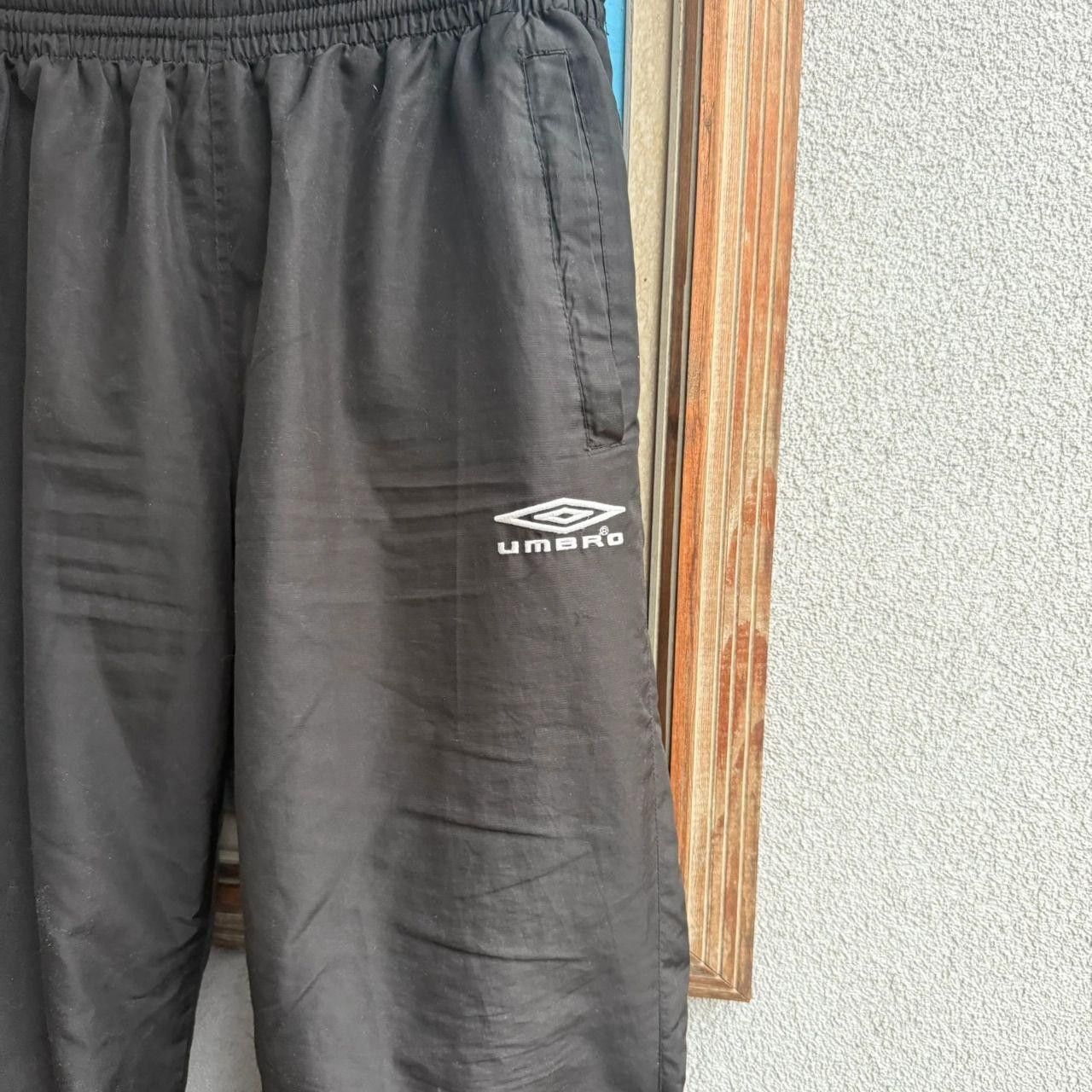 Umbro Umbro Trackpants Black Sweatpants Drill Wide Leg Size US 32 / EU 48 - 3 Thumbnail
