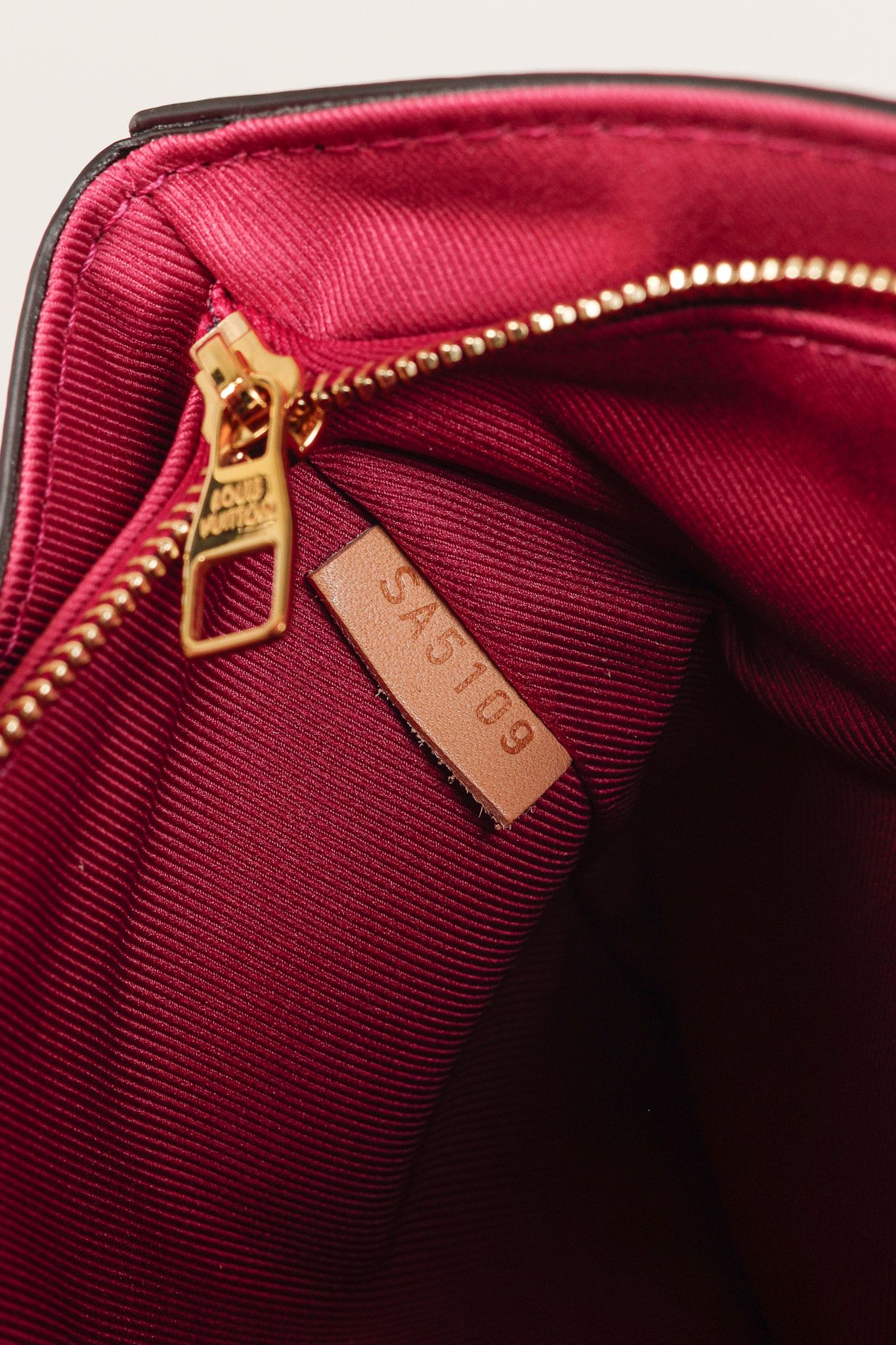 Louis Vuitton Louis Vuitton Cluny BB Monogram Bordeaux & Fuchsia-Strap Bag Size ONE SIZE - 14 Thumbnail