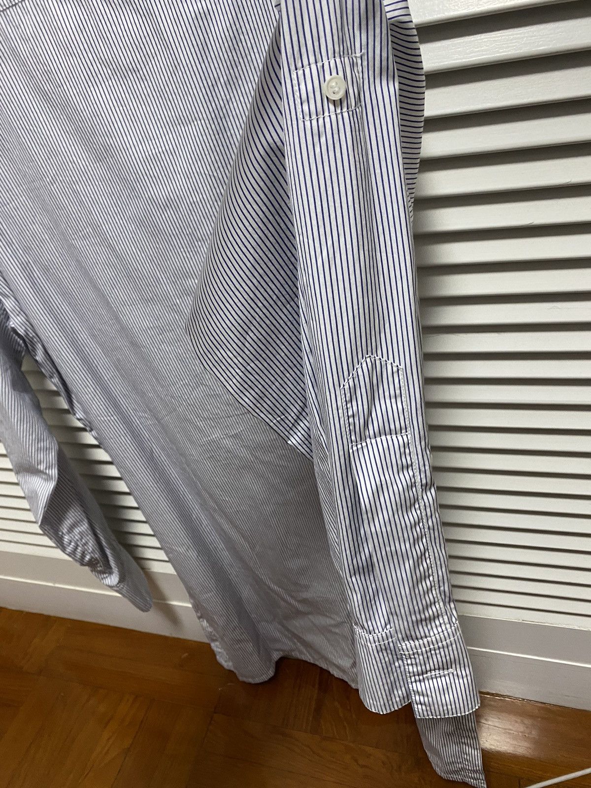 Hed Mayner Striped oversized shirt Size US S / EU 44-46 / 1 - 4 Thumbnail