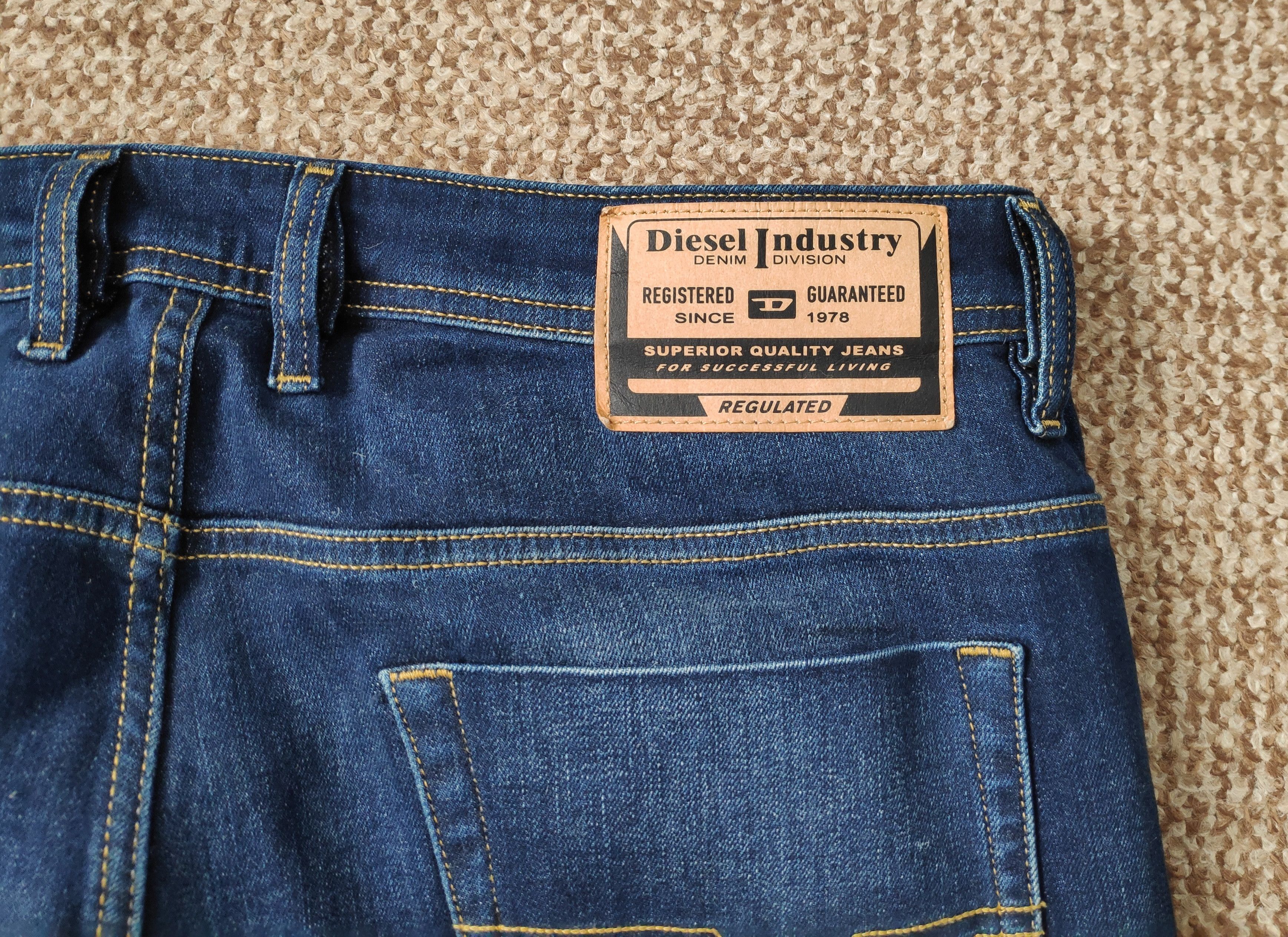Diesel Diesel Safado-X Straight Regular Denim Jeans sz W33 L32 Size US 33 - 5 Thumbnail