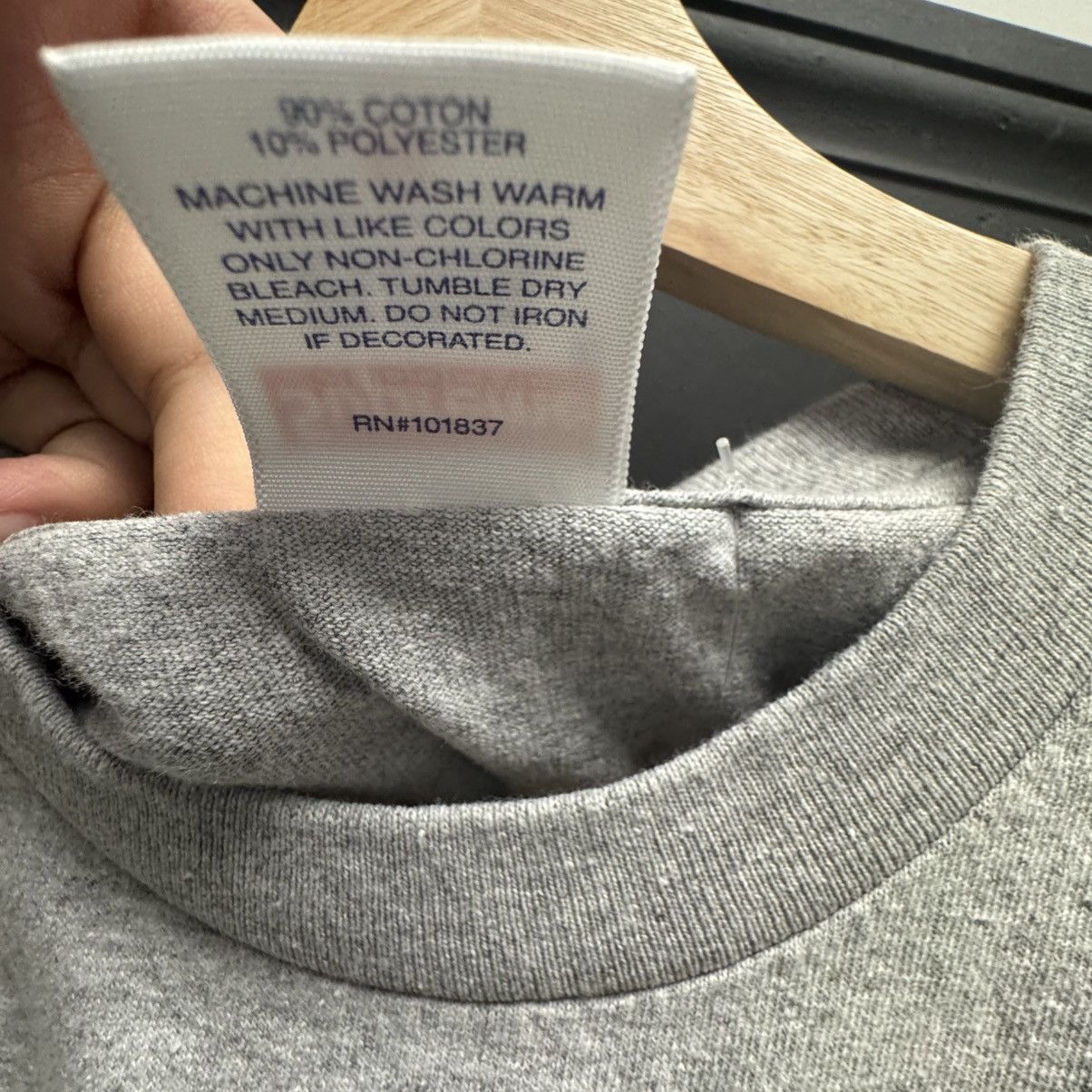 Supreme Supreme Buju Banton Tee Heather Grey Size US M / EU 48-50 / 2 - 4 Thumbnail