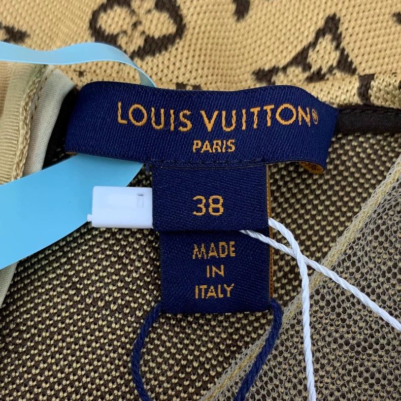 Other Louis Vuitton 24 sleeveless V-neck dresses with brown logo Size XS / US 0-2 / IT 36-38 - 6 Thumbnail