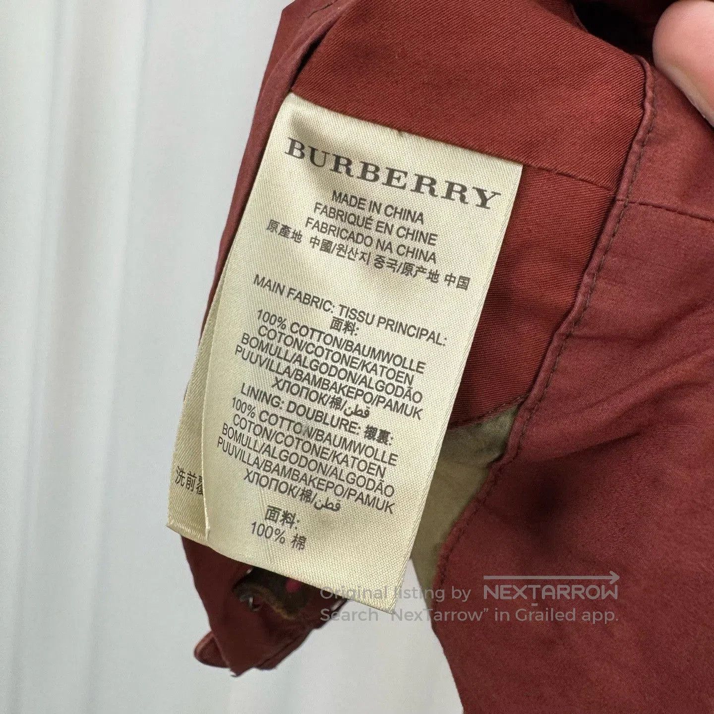 Burberry Burberry Orange Trench Jacket. Size M / US 6-8 / IT 42-44 - 6 Thumbnail