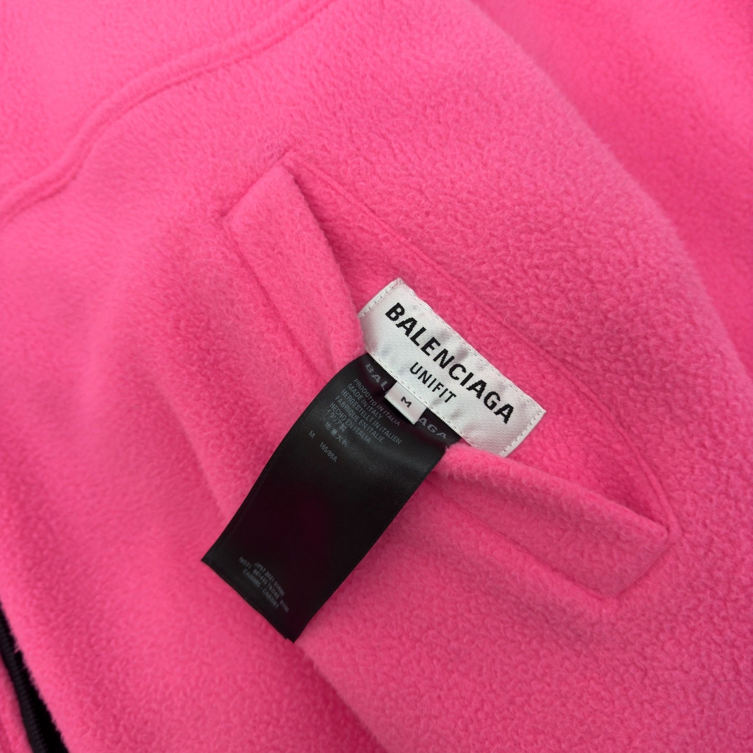 Balenciaga BALENCIAGA OVERSIZED REVERSIBLE JACKET PINK / BLACK M Size US M / EU 48-50 / 2 - 8 Thumbnail