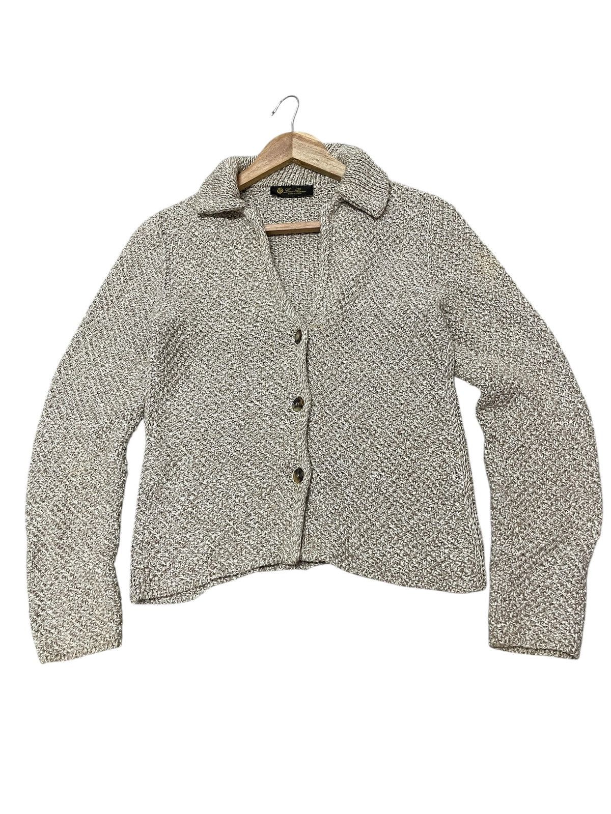 Loro Piana Loro Piana Knitted Pattern Jacket Size S / US 4 / IT 40 - 11 Thumbnail