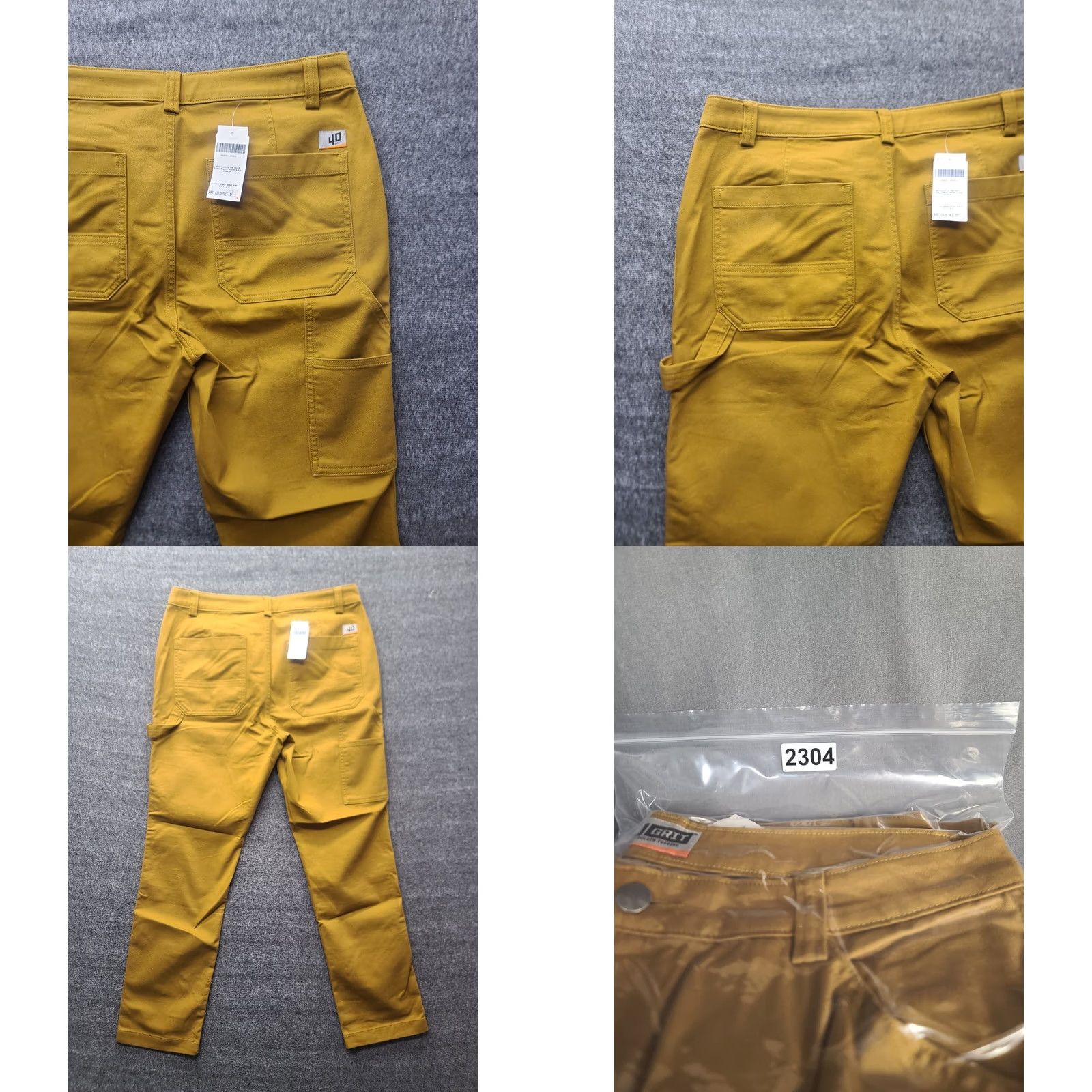 Vintage Duluth Womens 40 Grit Carpenter Pants Slim Leg Twill 32x29 Short 10 Brown Size 32" / US 10 / IT 46 - 9 Thumbnail