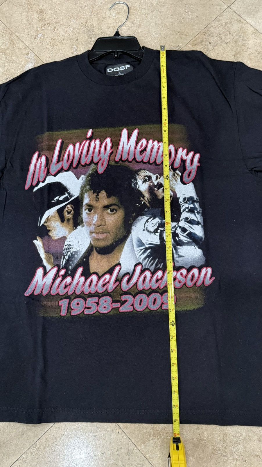 Band Tees Michael Jackson Memorial Tee In Loving Memory King Of POP Size US XL / EU 56 / 4 - 4 Thumbnail