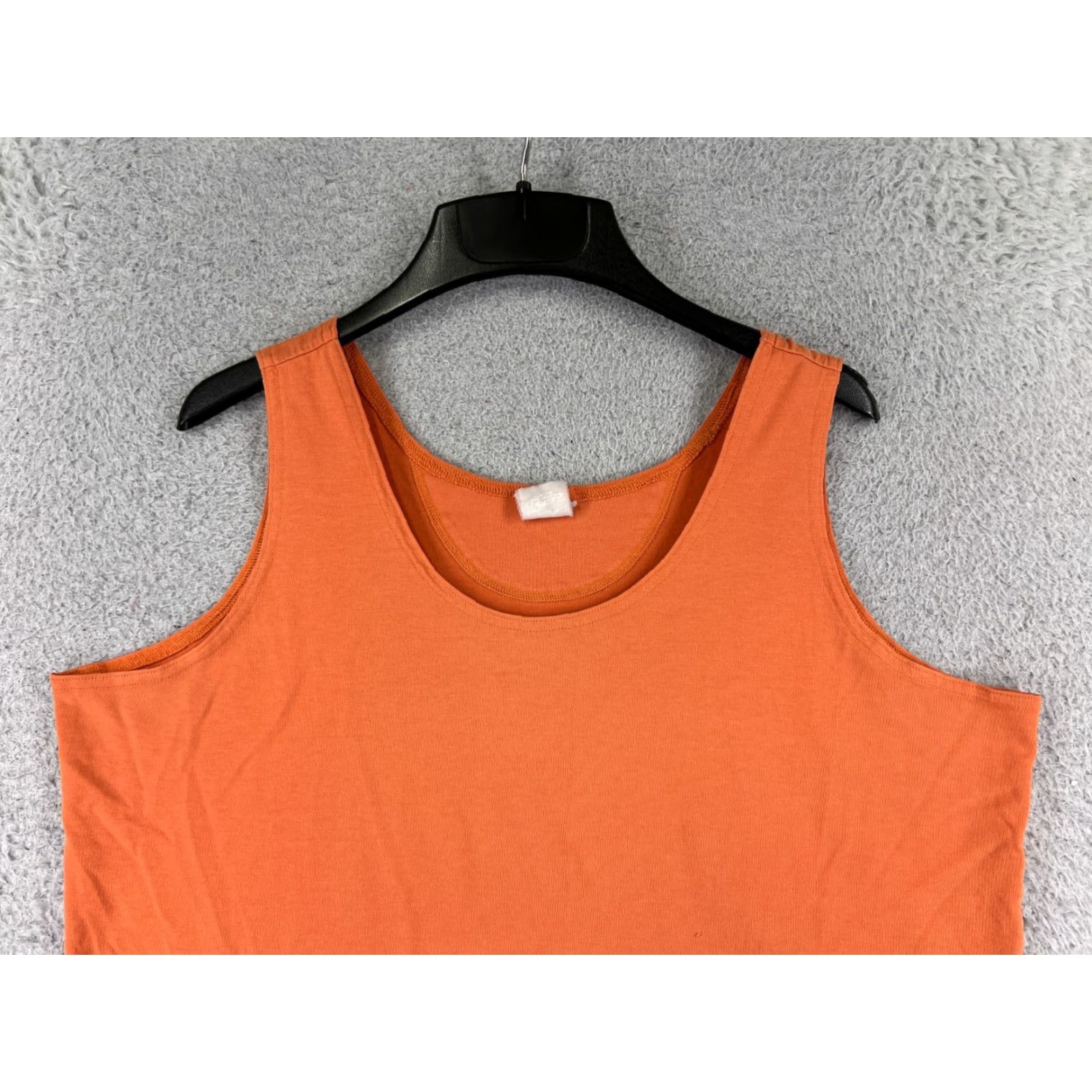Patagonia Patagonia Shirt Womens Extra Large Orange Tank Sleeveless Cotton Jersey Size XL / US 12-14 / IT 48-50 - 7 Thumbnail