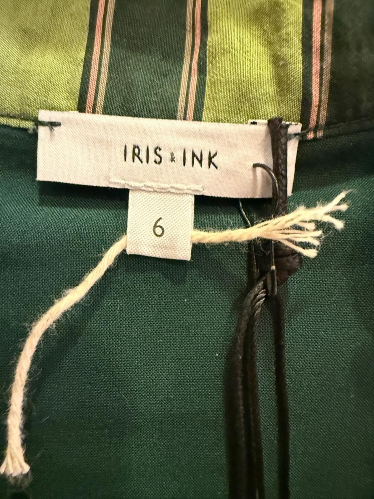 Other Iris & Ink Women’s Retro Stripe Minimalist Shirt Dress sz 6 Size M / US 6-8 / IT 42-44 - 8 Thumbnail