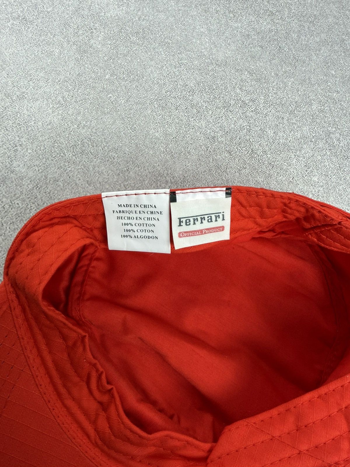 Ferrari Vintage Ferrari Formula 1 Gear V8 Baseball Cap Size ONE SIZE - 8 Thumbnail