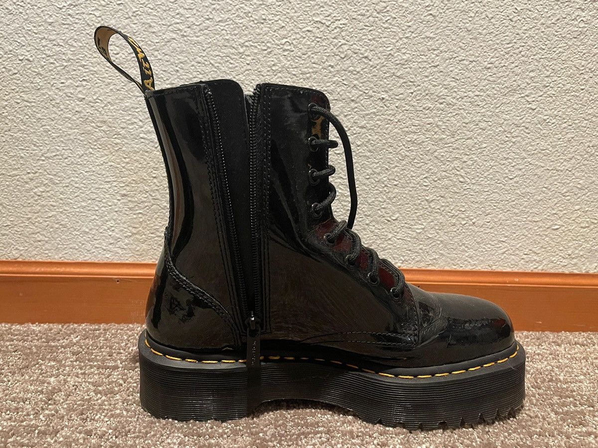 Dr. Martens Doc Marten Glossy Platform Boots Size US 9 / EU 42 - 6 Thumbnail