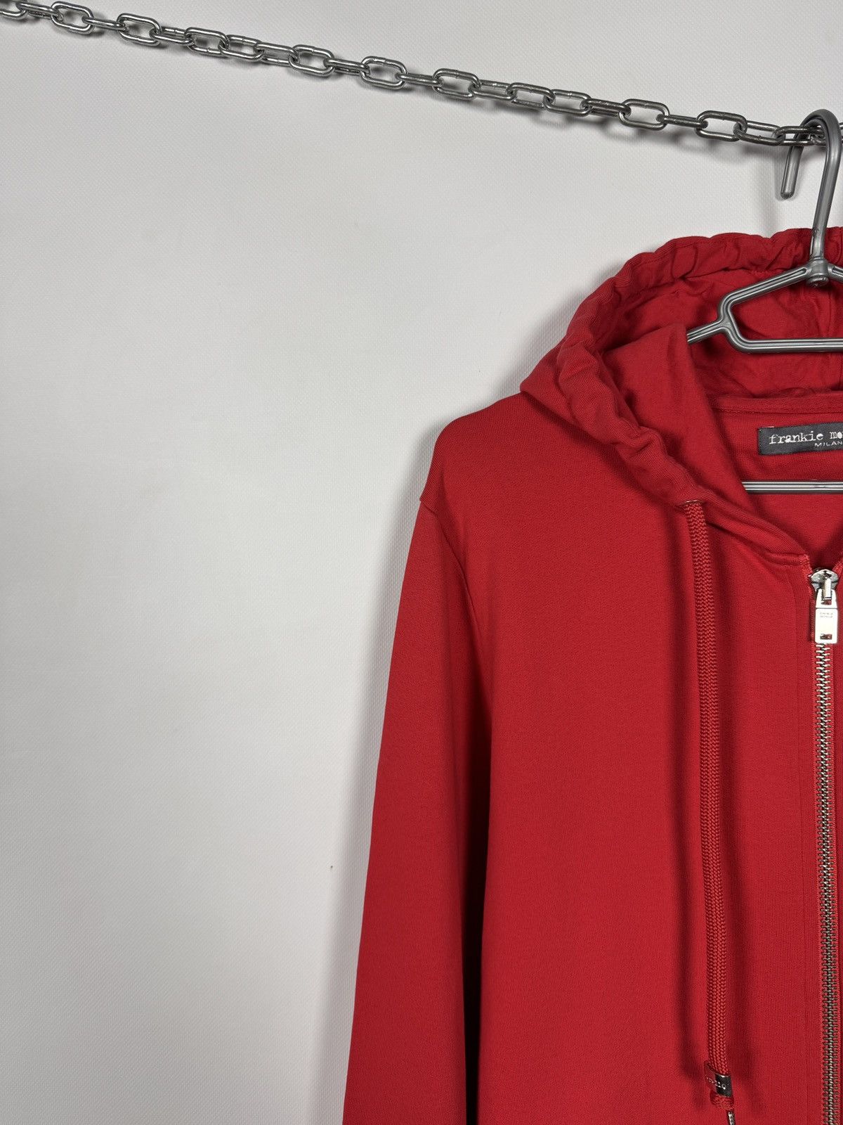 Frankie Morello Frankie Morello Milan Zip Hoodie Patch Graphic Italy Size L Size US L / EU 52-54 / 3 - 3 Thumbnail