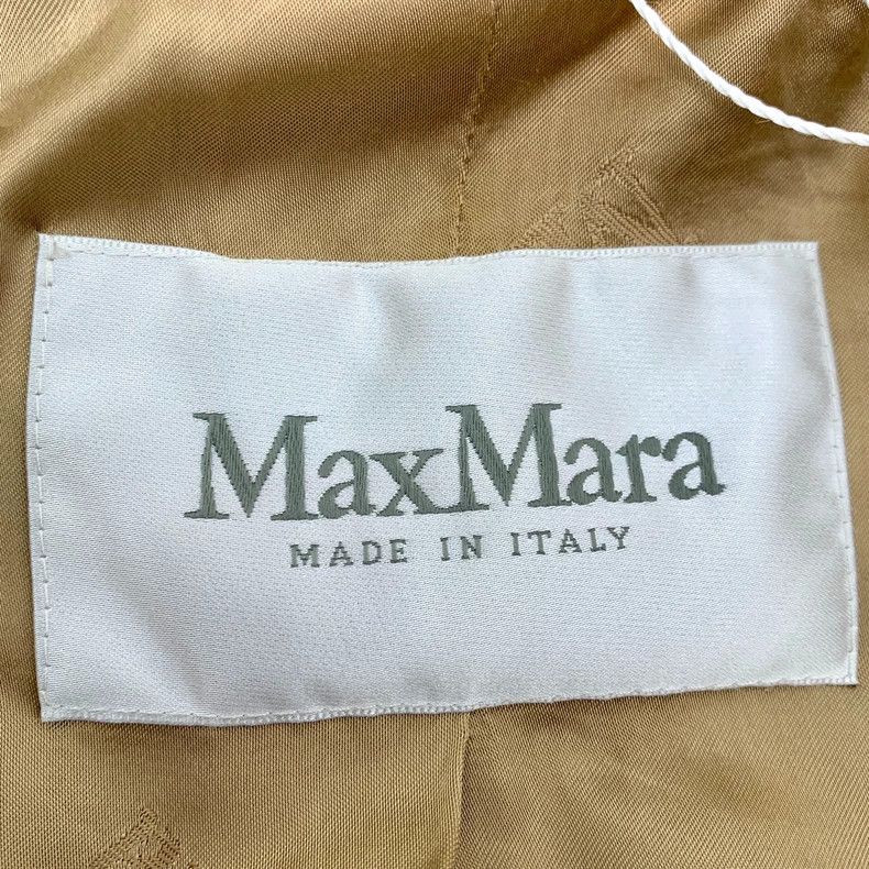Max Mara Max Mara Amitie Brown Fringed Belted Coat Size XS / US 0-2 / IT 36-38 - 6 Thumbnail