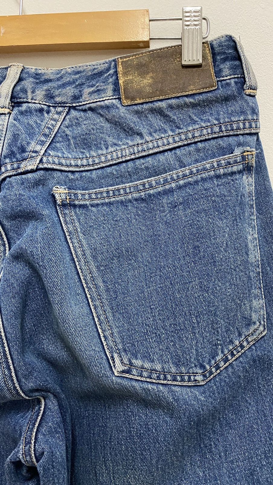 Designer × Marithe + Francois Girbaud × Vintage Vintage Marithe Francois Girbaud MFG Blue Denim Jeans Pants Size US 30 / EU 46 - 19 Thumbnail
