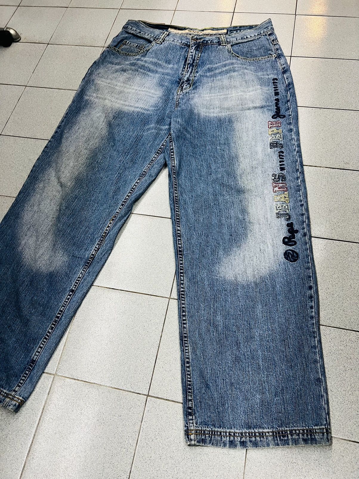 JNCO × Pepe Jeans Vintage Y2K Pepe Baggy Skater Hip-Hop Denim Jnco Style Size US 40 / EU 56 - 4 Thumbnail