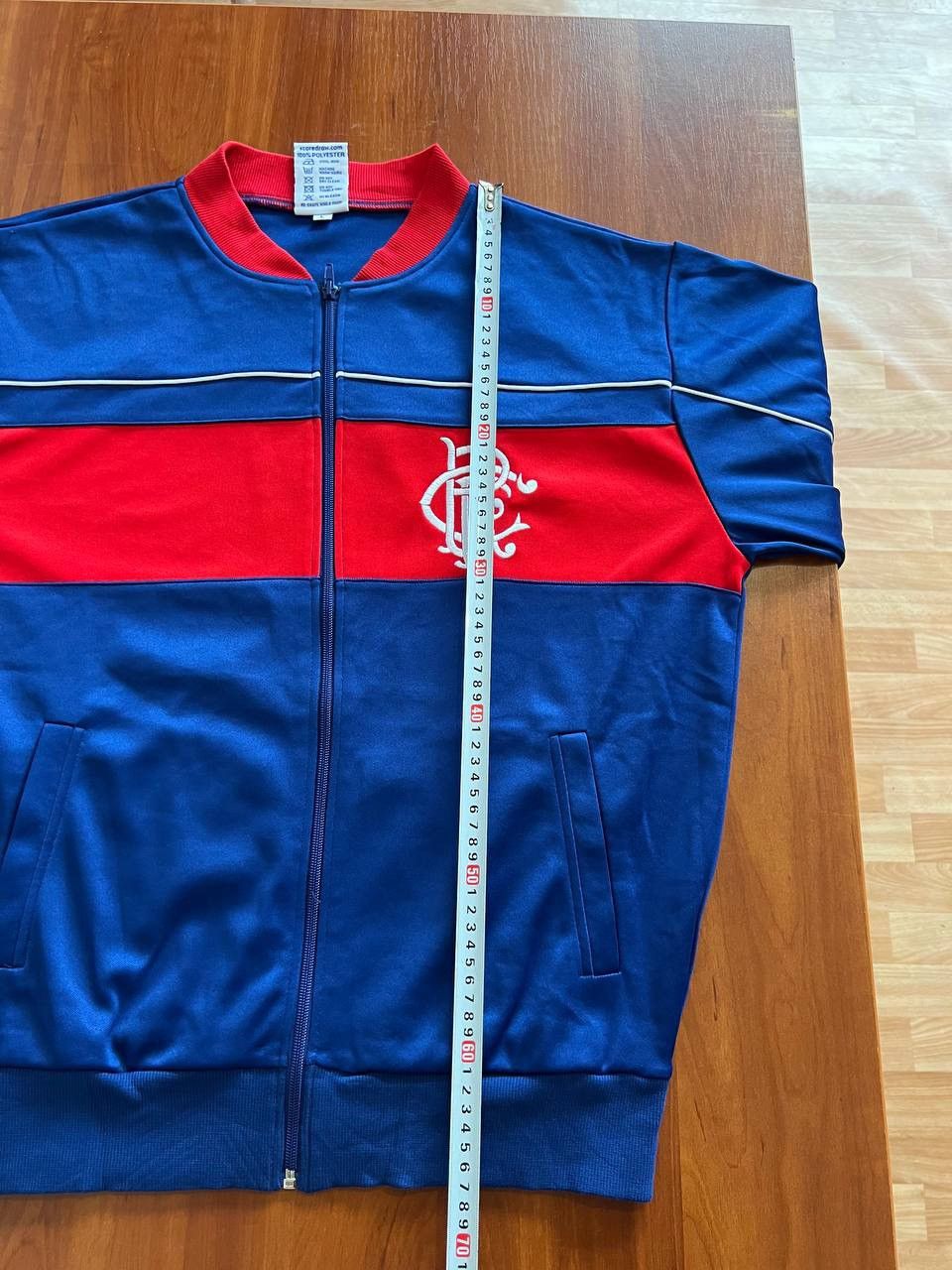 Vintage 1980’S GLASGOW RANGERS REMAKE ZIP SOCCER FOOTBALL JACKET L Size US L / EU 52-54 / 3 - 12 Thumbnail
