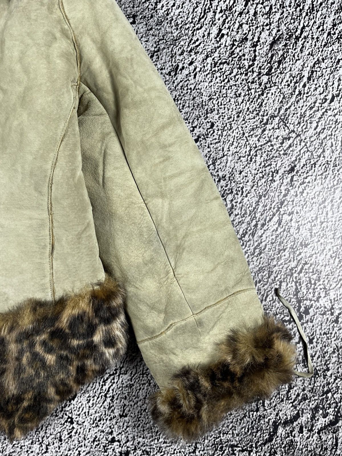Leather Vintage real leather shearling sheepskins coat jacket Size XS / US 0-2 / IT 36-38 - 5 Thumbnail