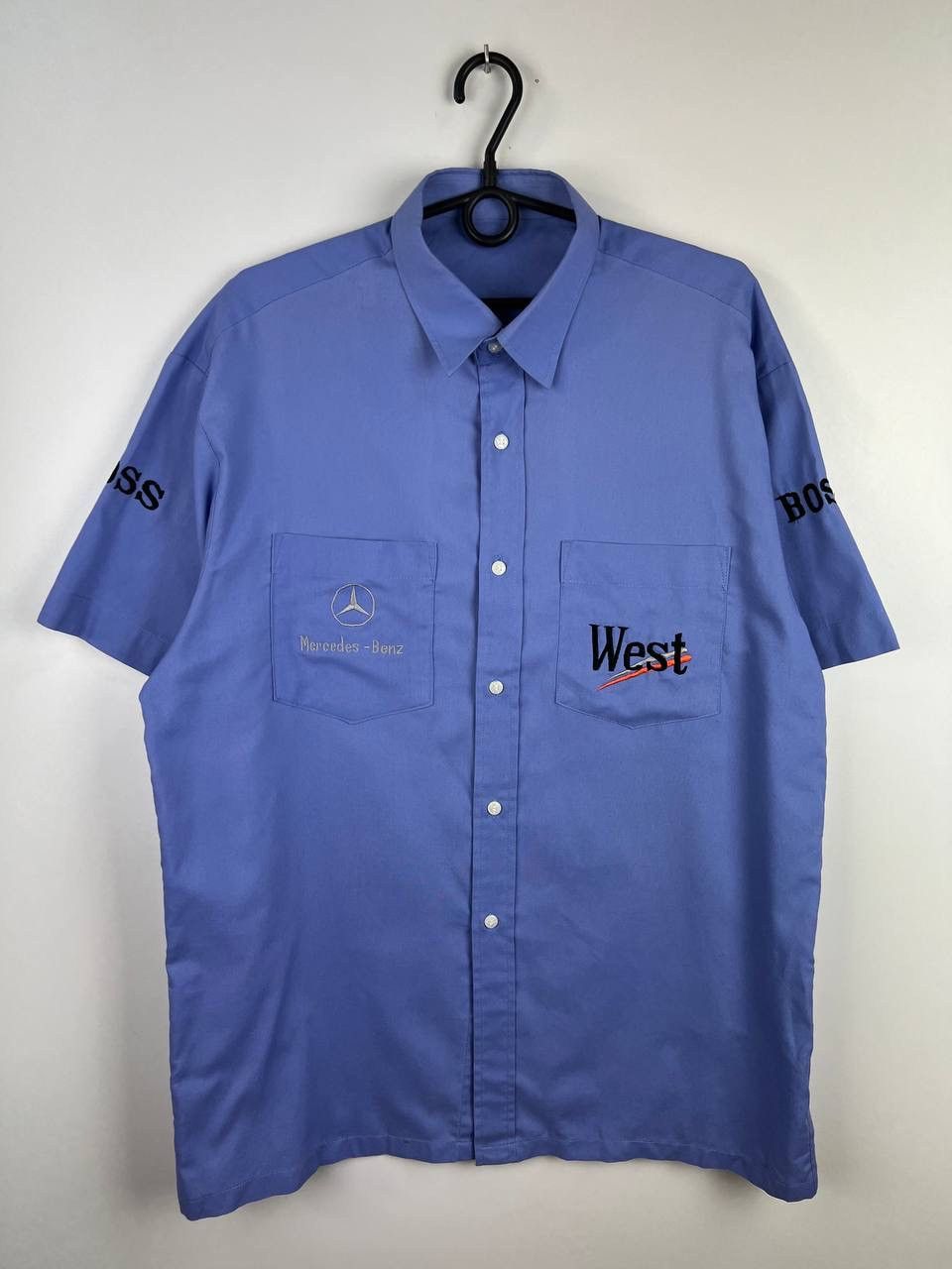 Mercedes-Benz Mclaren Mercedes Benz West racing vintage shirts size XL Size US XL / EU 56 / 4 - 1 Thumbnail
