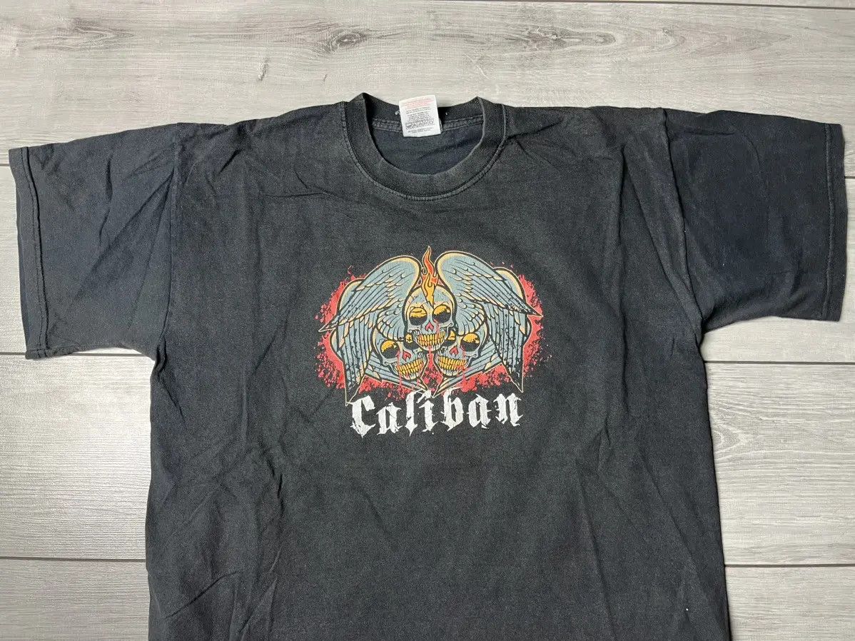 Band Tees Vintage Caliban Tshirt rock band size Large Size US L / EU 52-54 / 3 - 3 Thumbnail