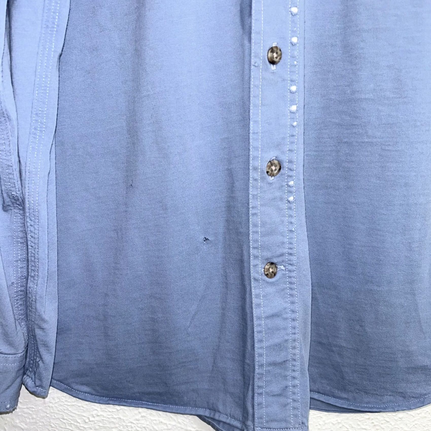 Carhartt Carhartt Button-Down Shirt Blue Long Sleeve Men L Button-Up Casual Workwear Shirt Size US L / EU 52-54 / 3 - 3 Thumbnail