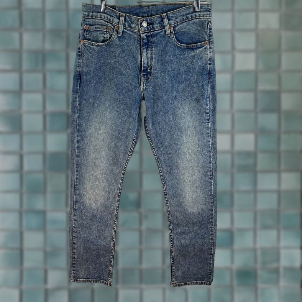 Levi's VINTAGE Levi's 511 Slim Fit Jeans Mens Size 32 x 32 Blue Denim 2010s Size US 32 / EU 48 - 1 Thumbnail