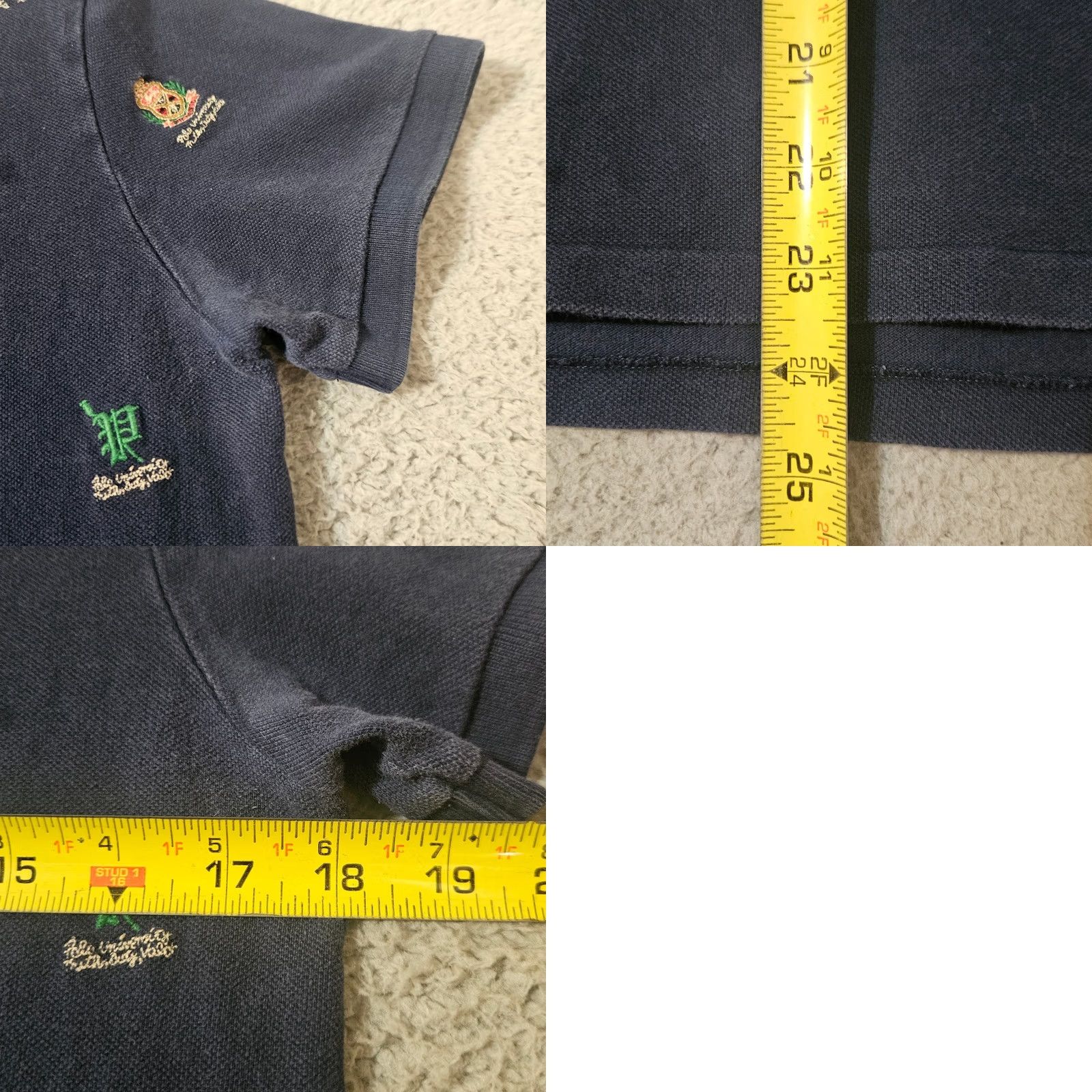 Polo Ralph Lauren Polo Ralph Lauren Shirt Polo Bear University College Polos Embroidered Blue Slim Fit S Men Size US S / EU 44-46 / 1 - 8 Thumbnail