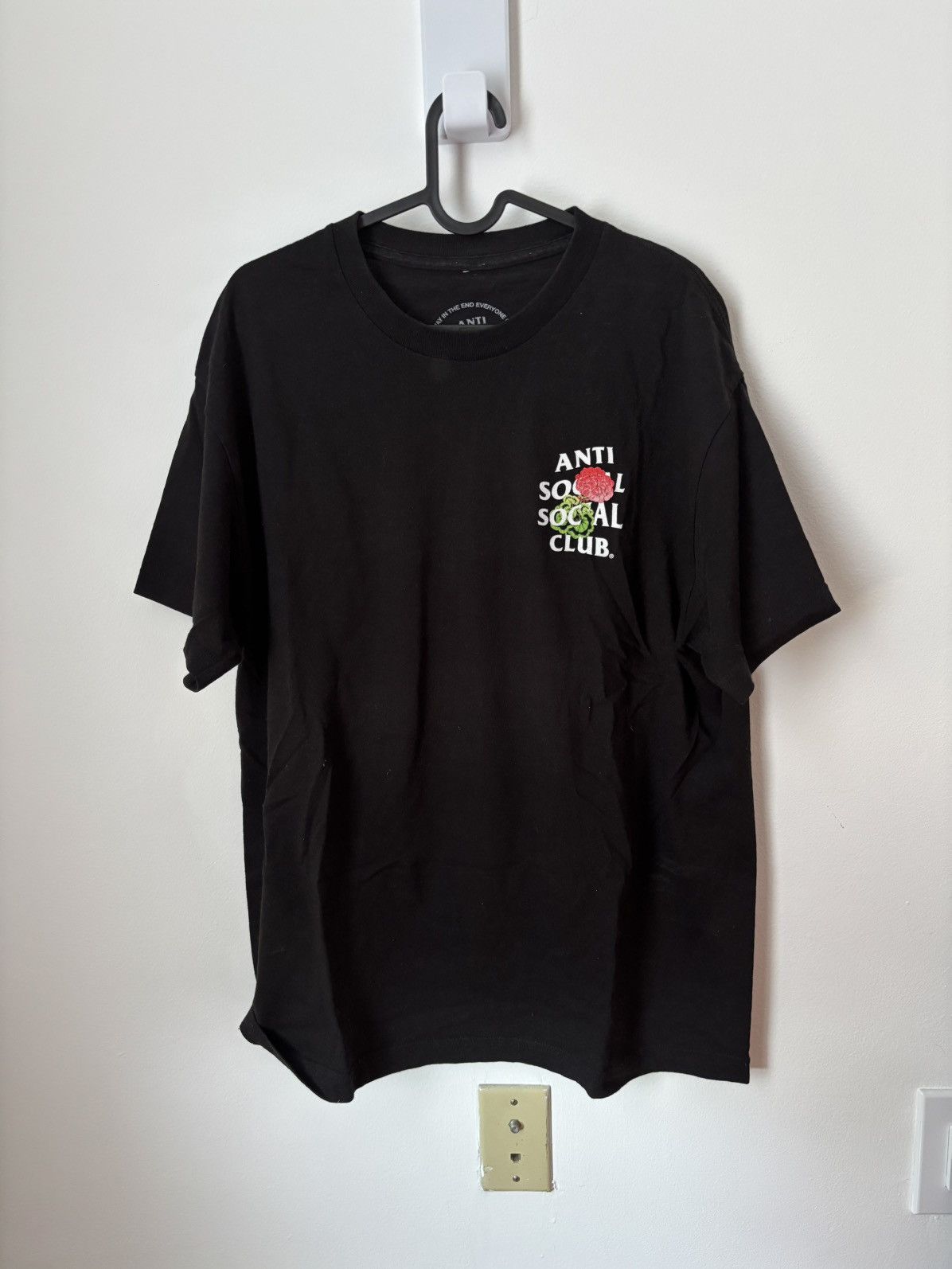 Anti Social Social Club ASSC Anti Social Social Club Black Roses T-Shirt Size US L / EU 52-54 / 3 - 1 Thumbnail