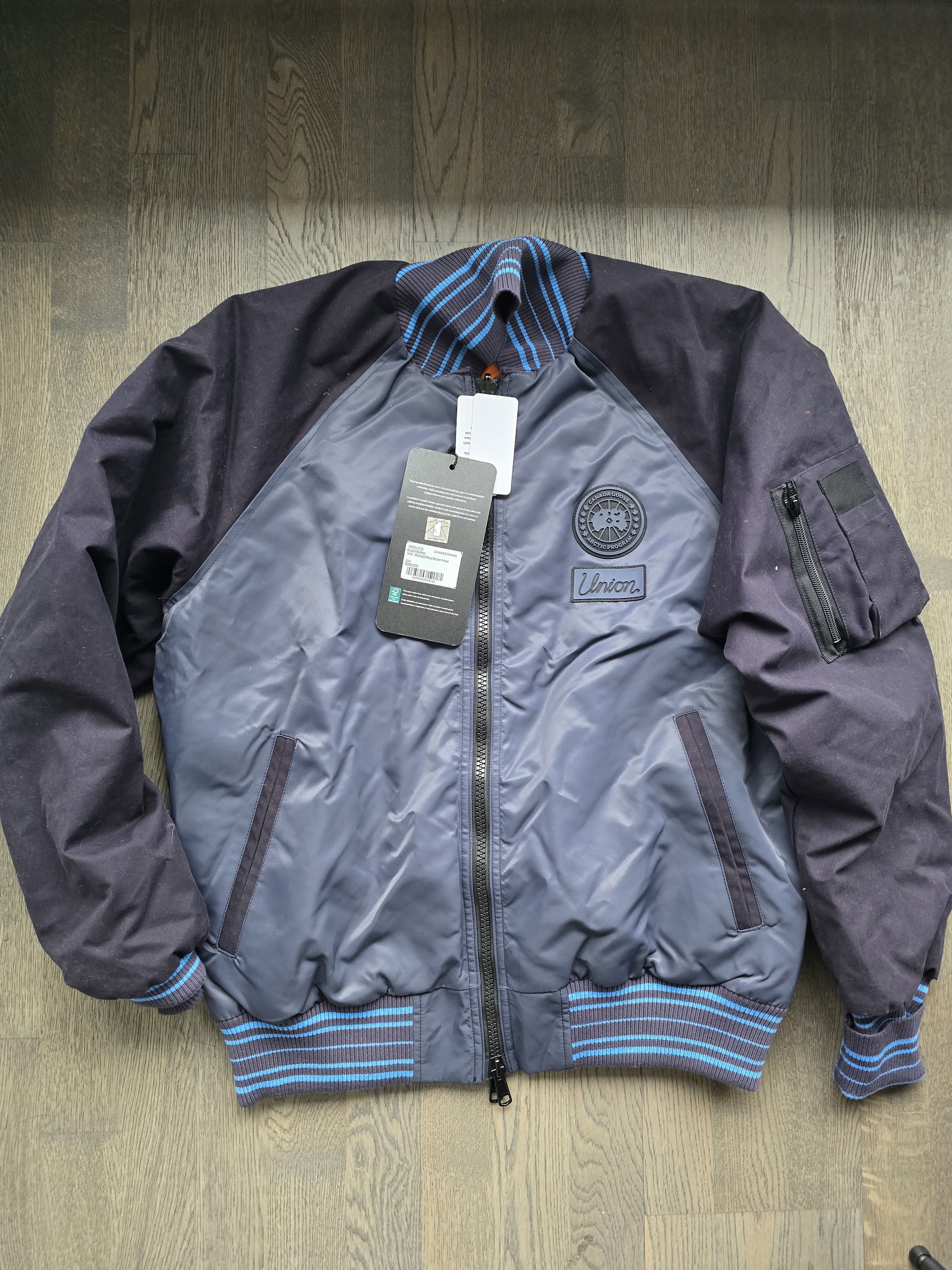 ユニオン カナダグース NBA ブラード ボンバー Lサイズ