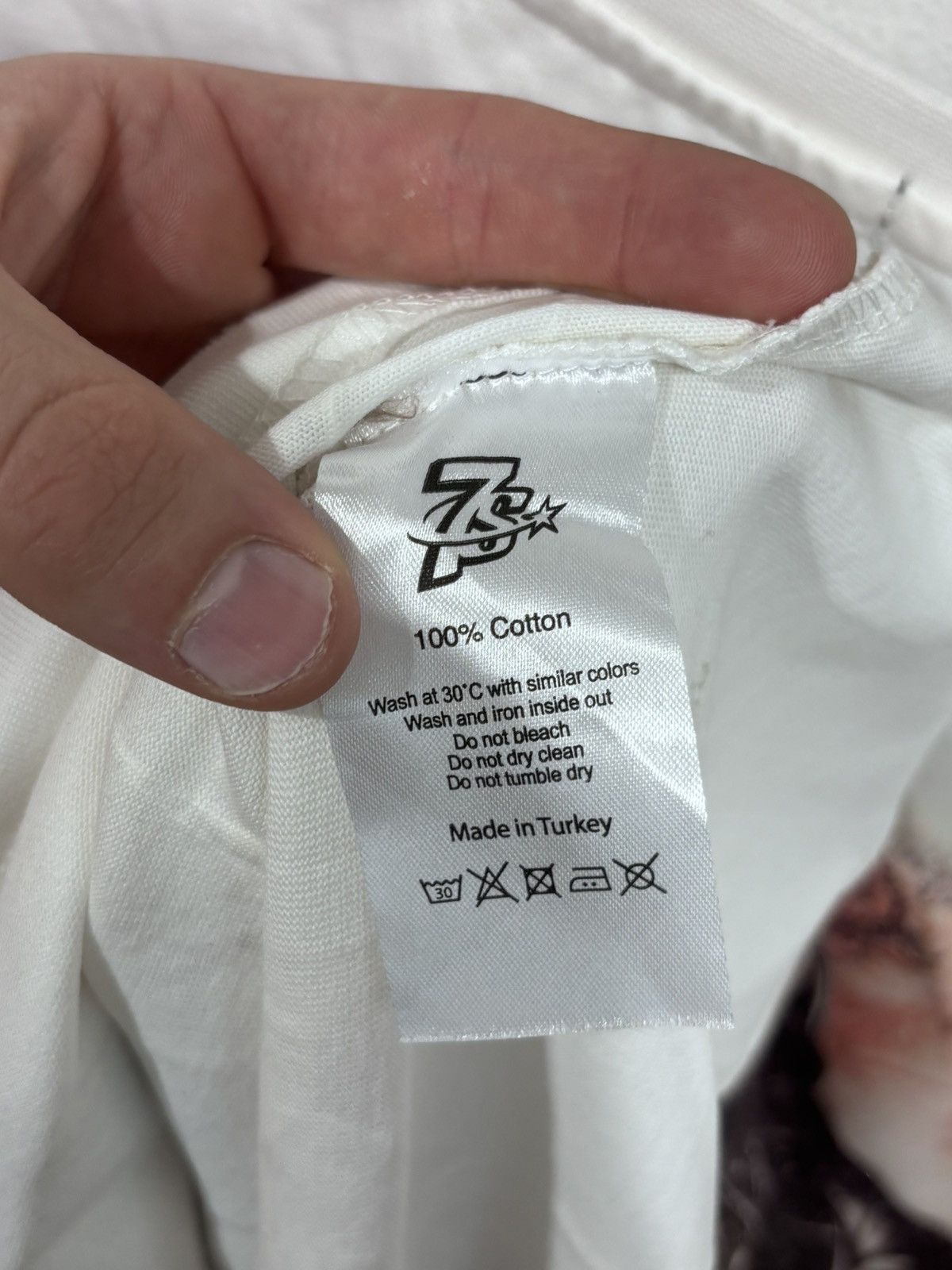 TRIPLE SEVENS Triple Sevens Filmstar White Tee Size US M / EU 48-50 / 2 - 7 Thumbnail