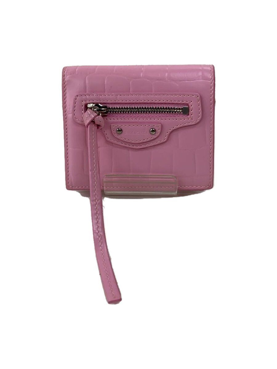 Balenciaga Balenciaga Tri-Fold Wallet Pink Size ONE SIZE - 1 Thumbnail