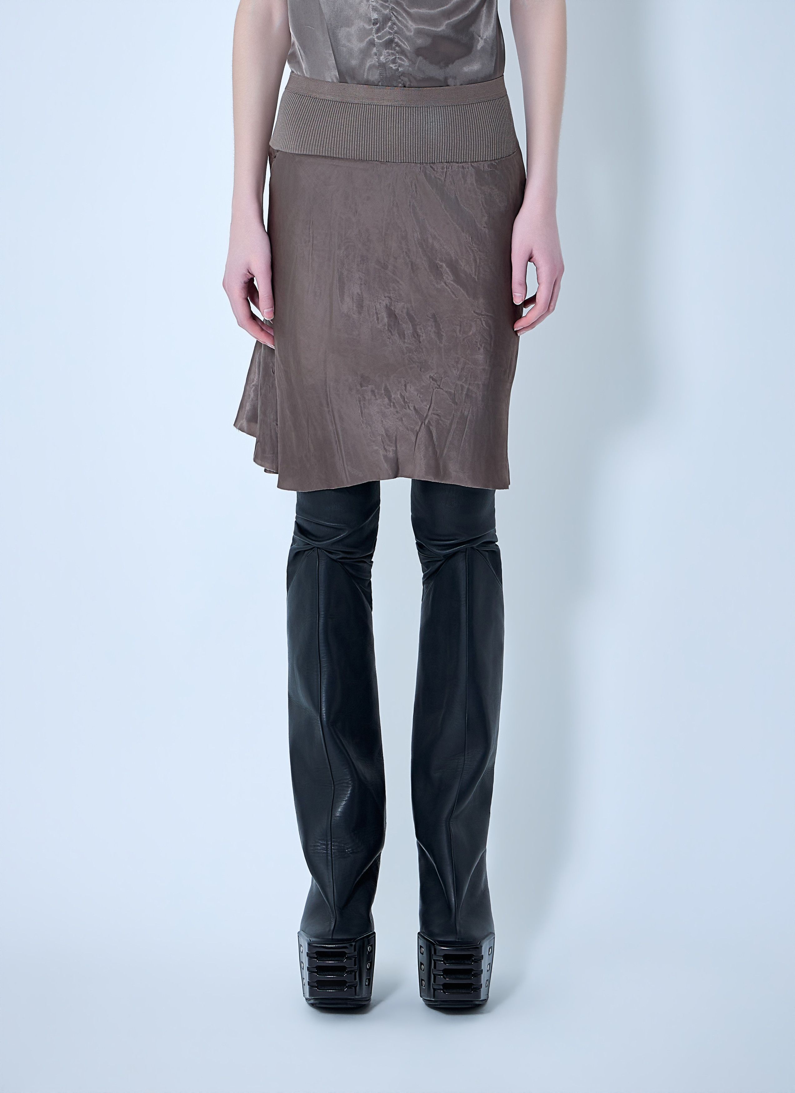 Rick Owens A Line Bias Skirt Size 30" / US 8 / IT 44 - 1 Thumbnail