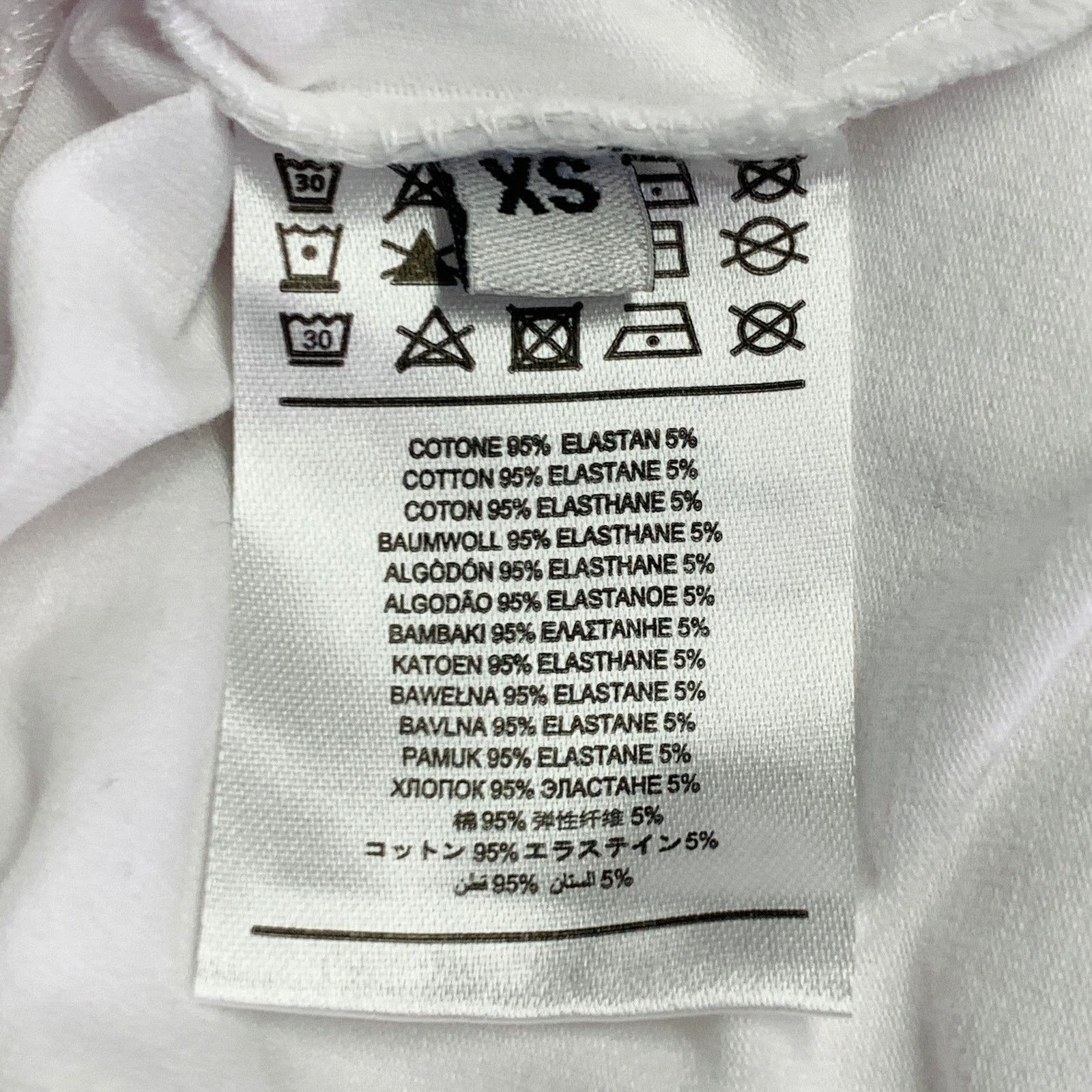 John Richmond White Multi Color Cotton Blend David Bowie Print T-Shirt Size XS / US 0-2 / IT 36-38 - 6 Thumbnail