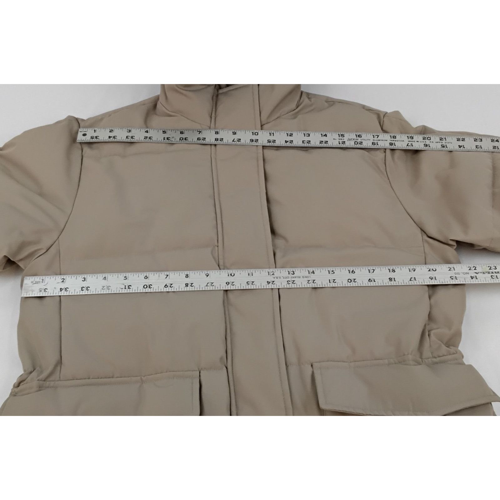 Everlane Everland The Renew Parka Men's L Tan Hooded Long Recycled Size US L / EU 52-54 / 3 - 8 Thumbnail