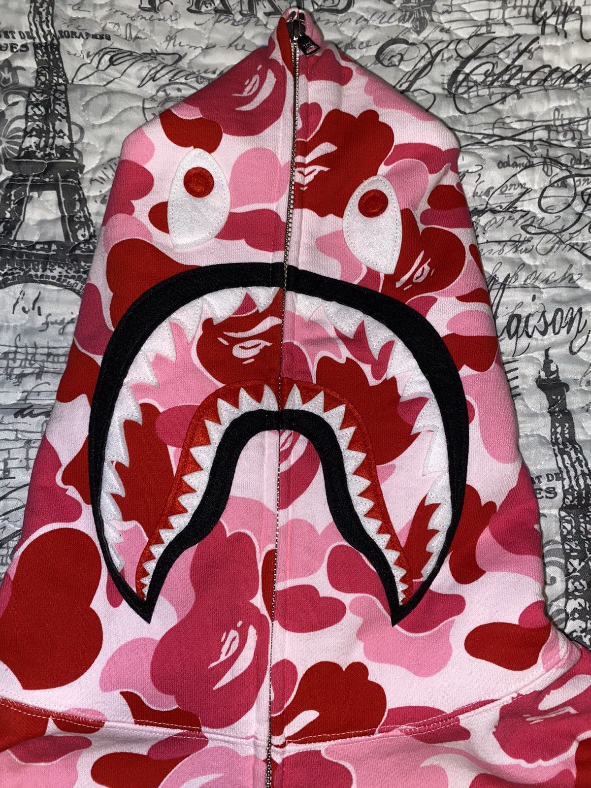 Bape BAPE ABC CAMO SHARK HOODIE FULL ZIP Size US XL / EU 56 / 4 - 2 Thumbnail