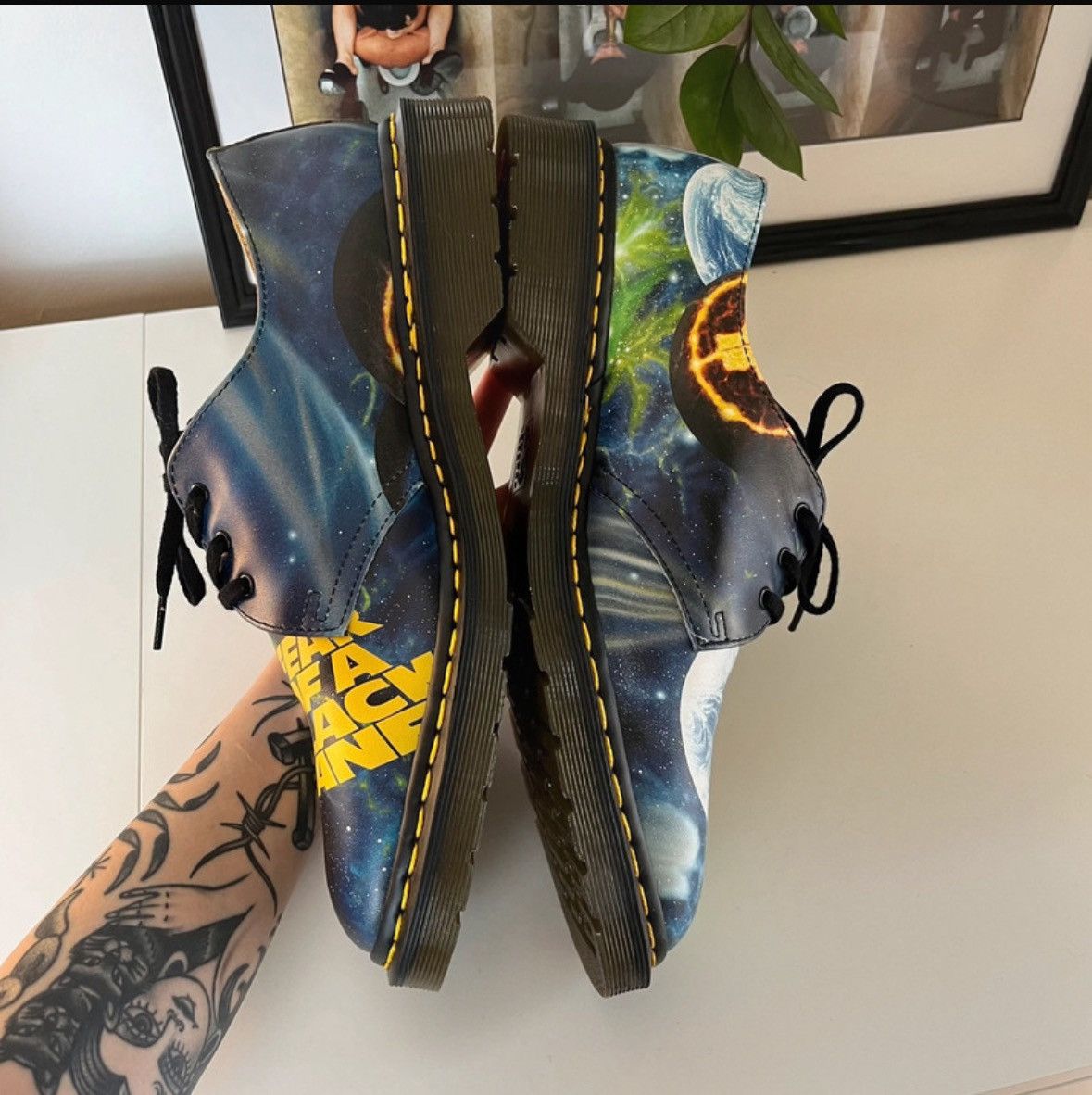 Public Enemy × Supreme × Undercover Dr Martens 3-eye x Undercover x Supreme x Public Enemy Rare Size US 10.5 / EU 43-44 - 8 Thumbnail