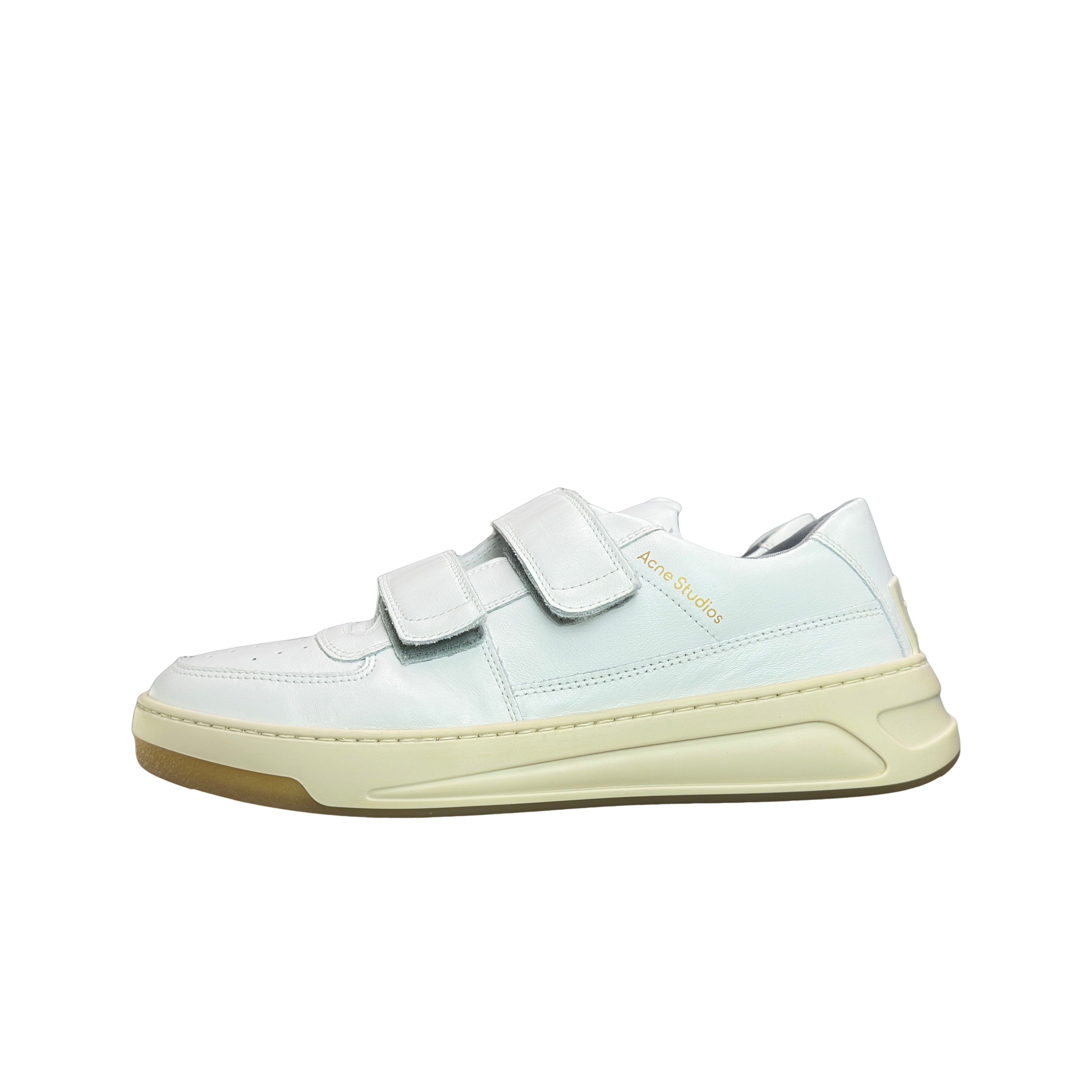 Acne Studios Acne Studios White Velcro Perey Sneakers 42 Size US 9 / EU 42 - 1 Thumbnail