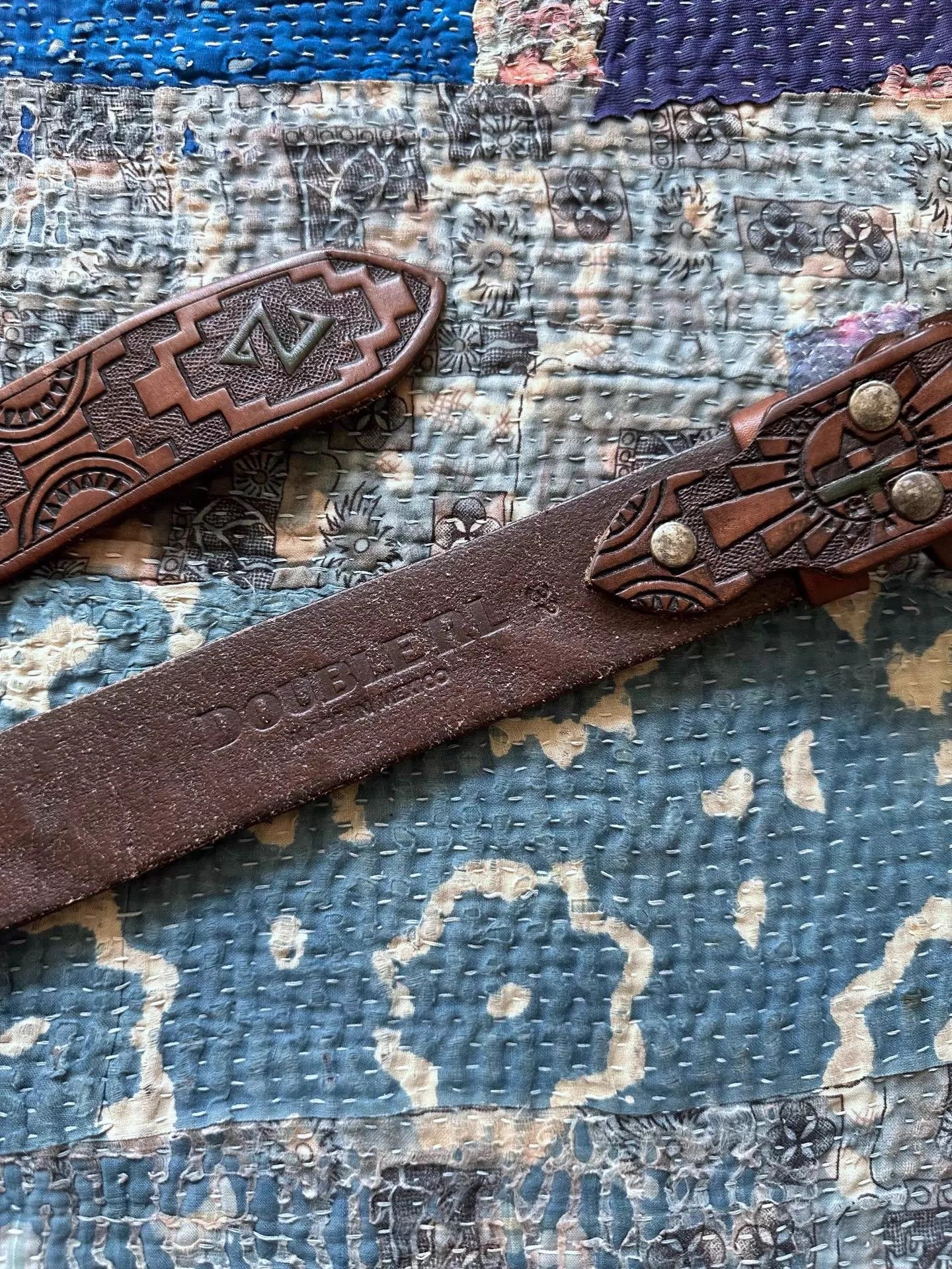 RRL Ralph Lauren rrl Thunderbird Belt 32 Excellent Condition Size ONE SIZE - 4 Thumbnail