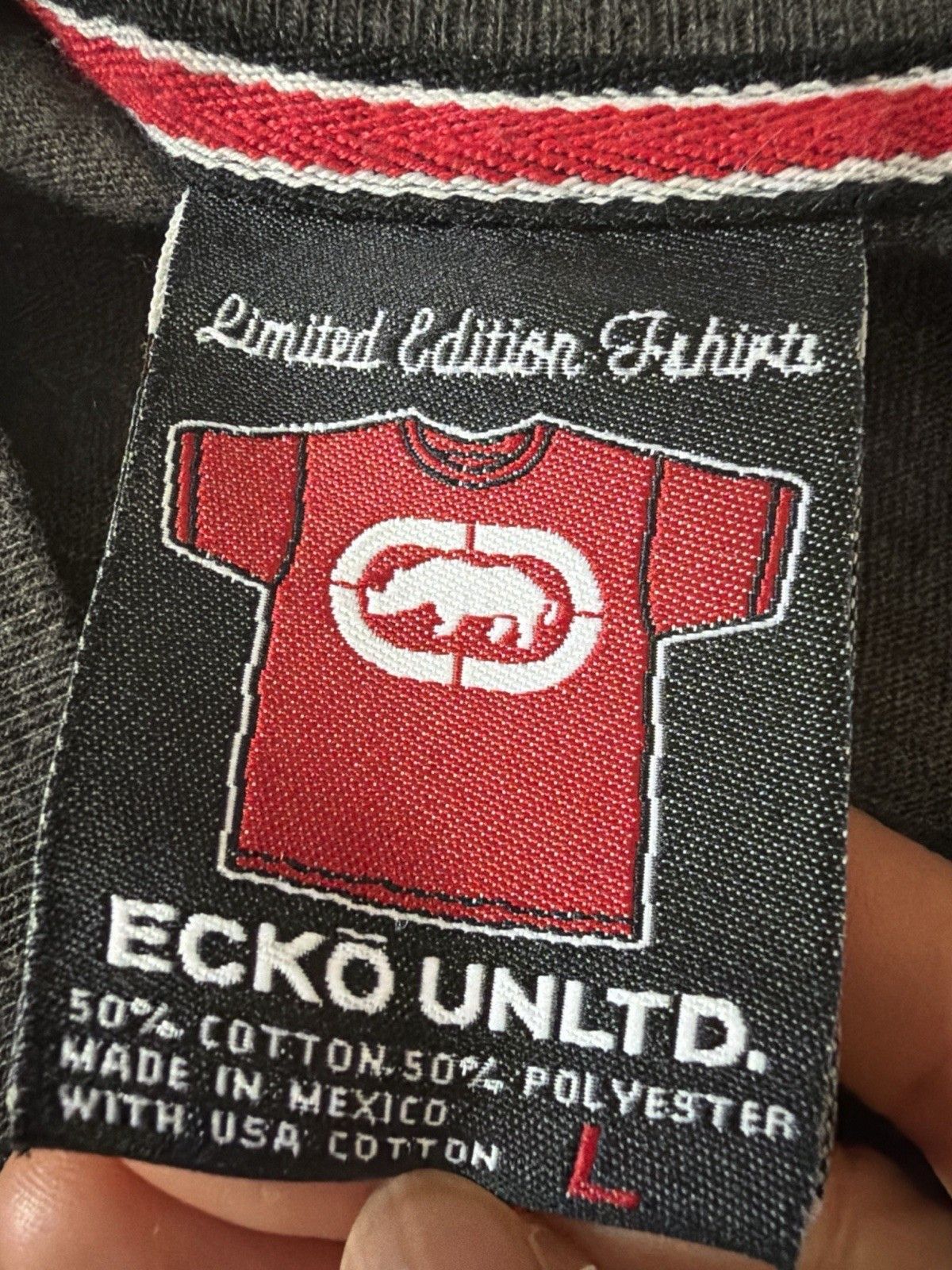 Ecko Unltd. Ecko Unltd Marvel Punisher Skull Glow In The Dark T Shirt Size US L / EU 52-54 / 3 - 6 Thumbnail
