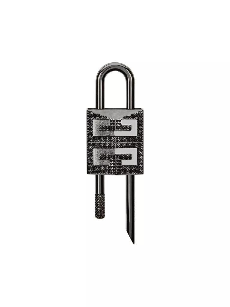 Givenchy o1srvl11e0126 Size: OS / 4G Padlock In Metal With Strass Size ONE SIZE - 1 Thumbnail