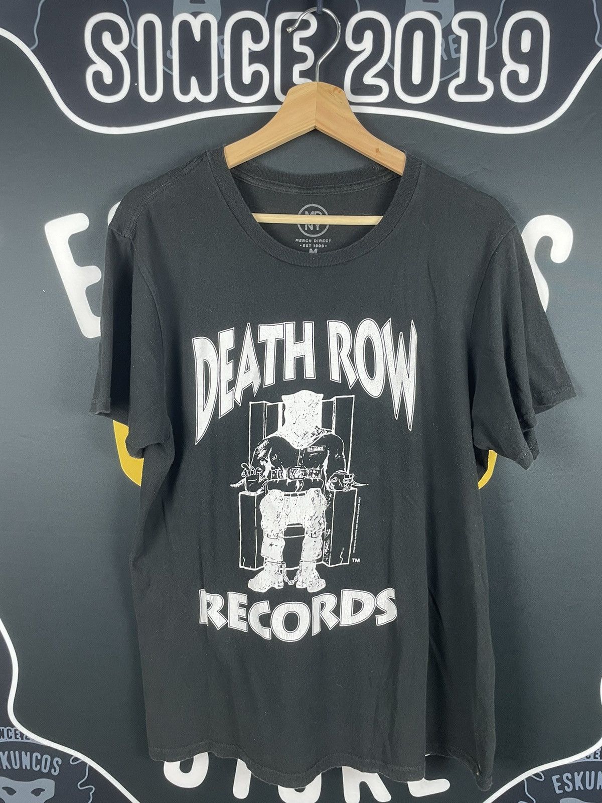 Death Row Records Raptees Deathrow Record 2017 Tshirt Size US M / EU 48-50 / 2 - 1 Thumbnail