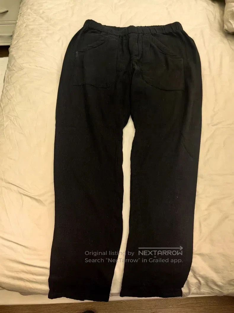 Ann Demeulemeester ANN DEMEULEMEESTER Black Patch Pocket Pants. Size US 38 / EU 54 - 1 Thumbnail