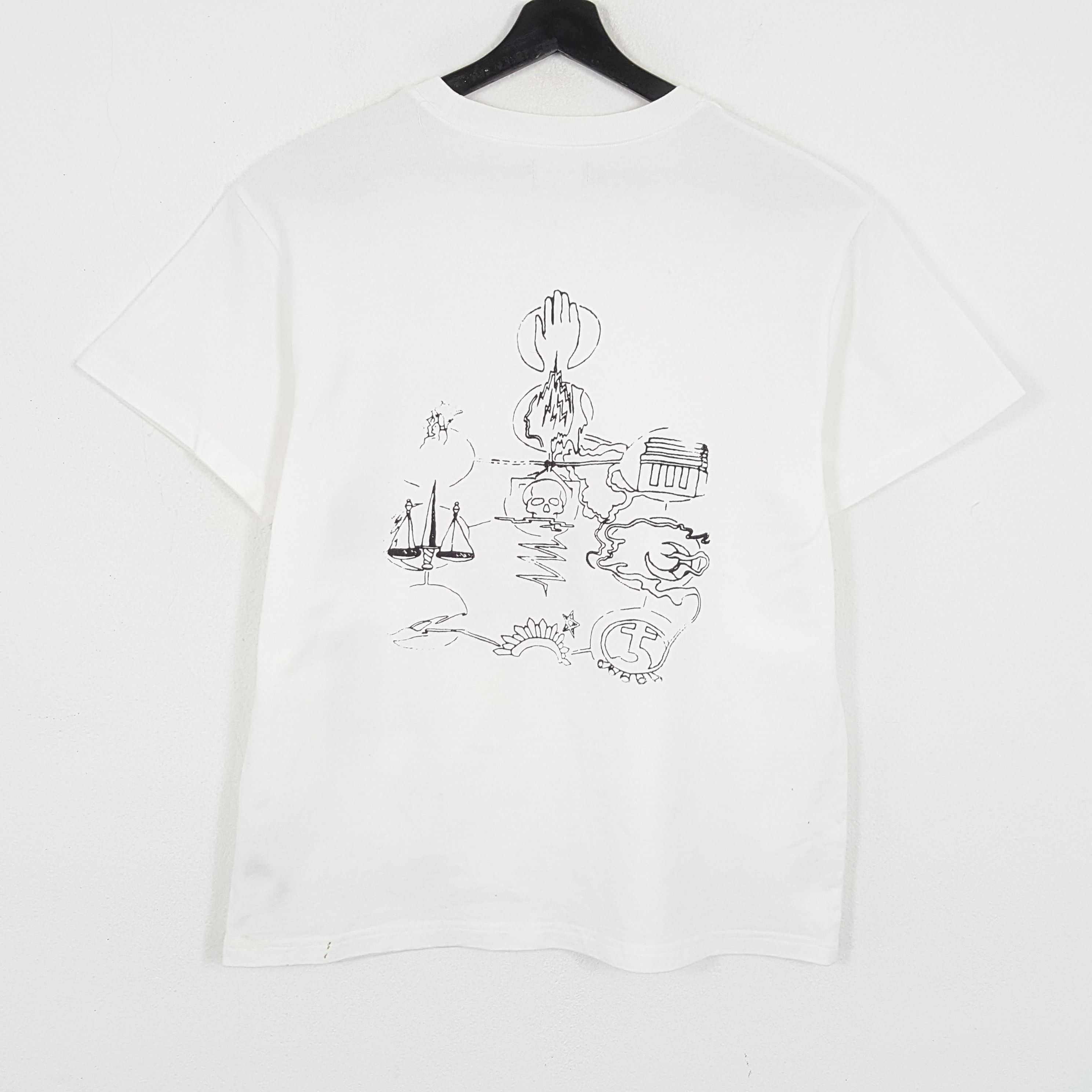 Vintage RAF SIMONS Fashion Brand Designer Tshirt Size US L / EU 52-54 / 3 - 3 Thumbnail