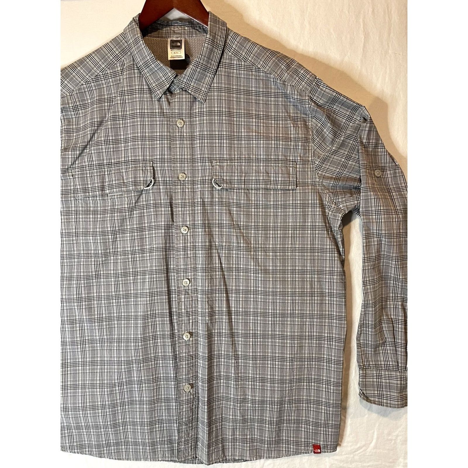 The North Face The North Face Shirt Mens XL Long Sleeve Button-Up Nylon Fishing Casual Workwear Travel GrIay Size US XL / EU 56 / 4 - 3 Thumbnail