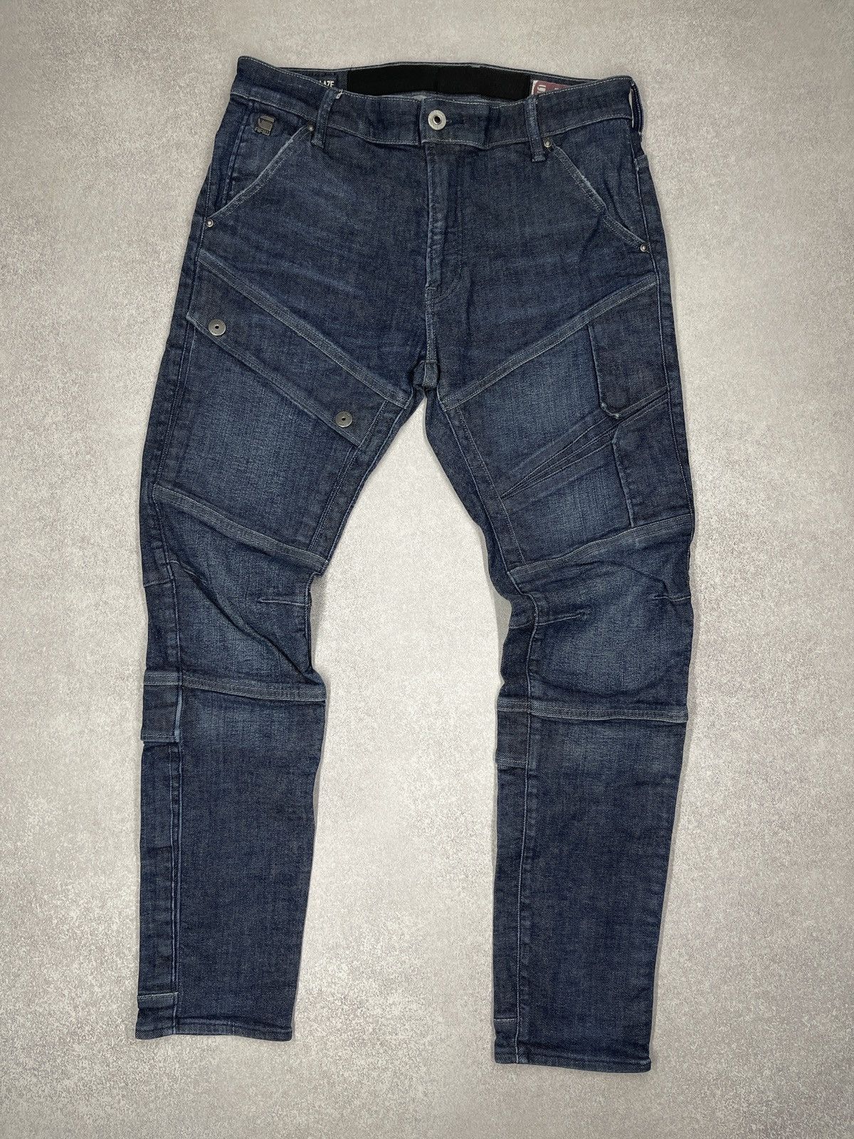G-Star Vintage G Star Raw Airblaze 3D Premium Denim Jeans Japanese Size US 33 - 2 Thumbnail