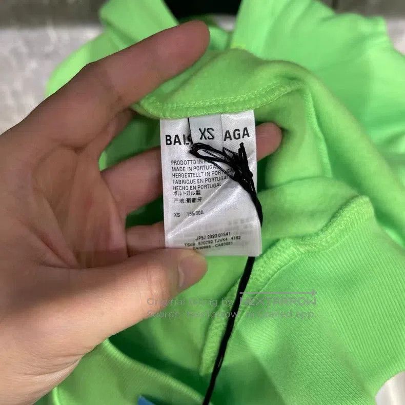 Balenciaga Balenciaga Food Program lettering hoodie Size US XS / EU 42 / 0 - 4 Thumbnail