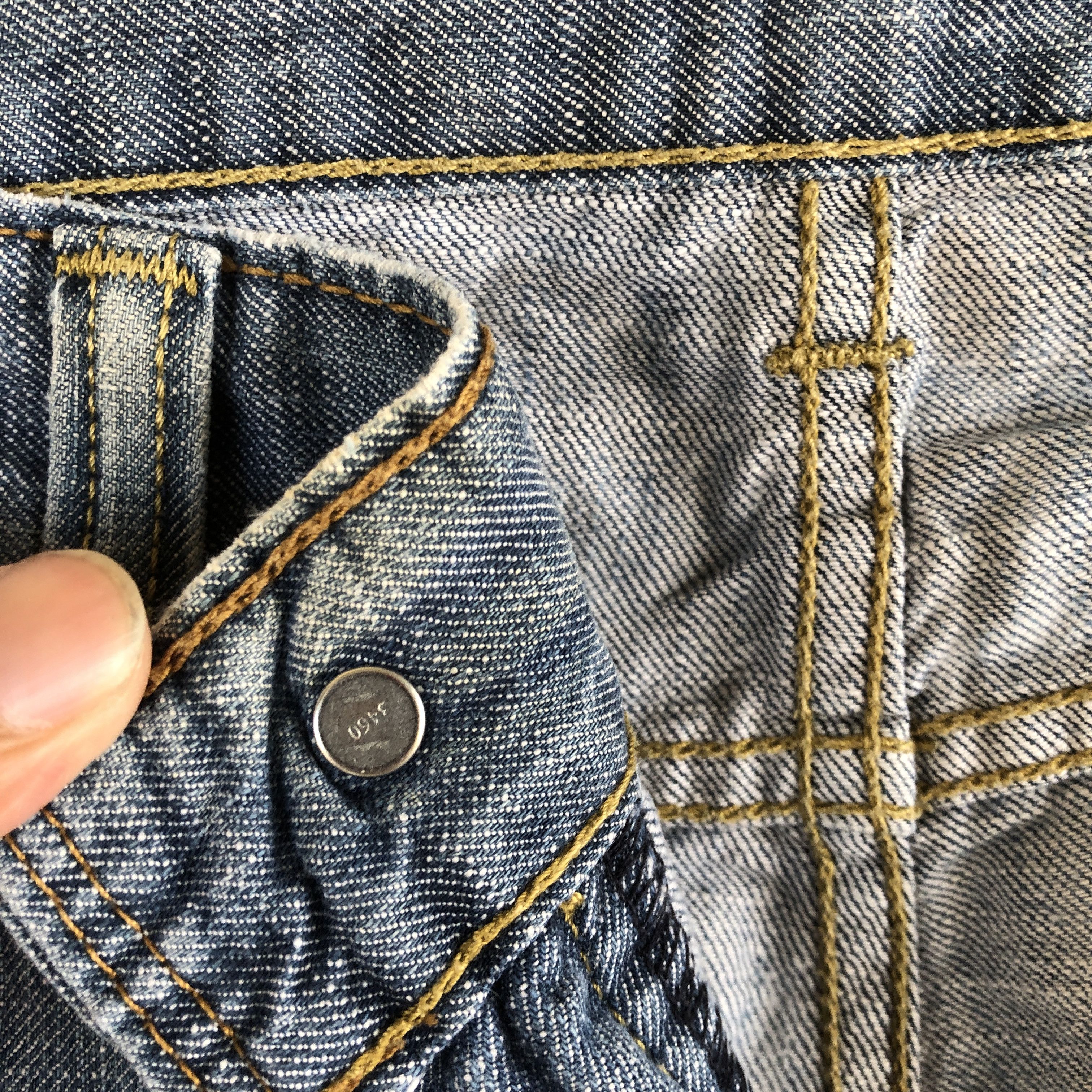 Levi's Vintage Levis 511 Jeans Slim Tapered Levi's Distressed Denim Size US 34 / EU 50 - 7 Thumbnail