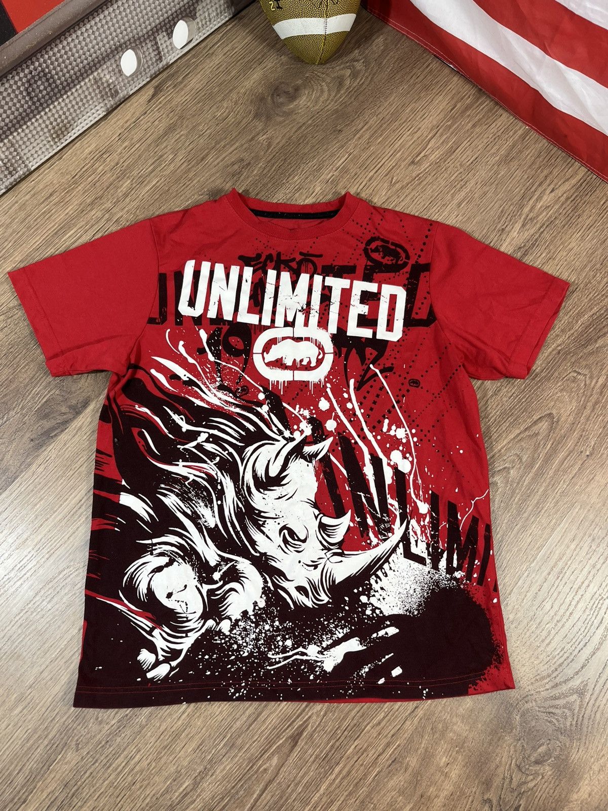 Ecko Unltd. × Vintage Vintage Ecko Unlimited T Shirt Big Logo Size US M / EU 48-50 / 2 - 1 Thumbnail