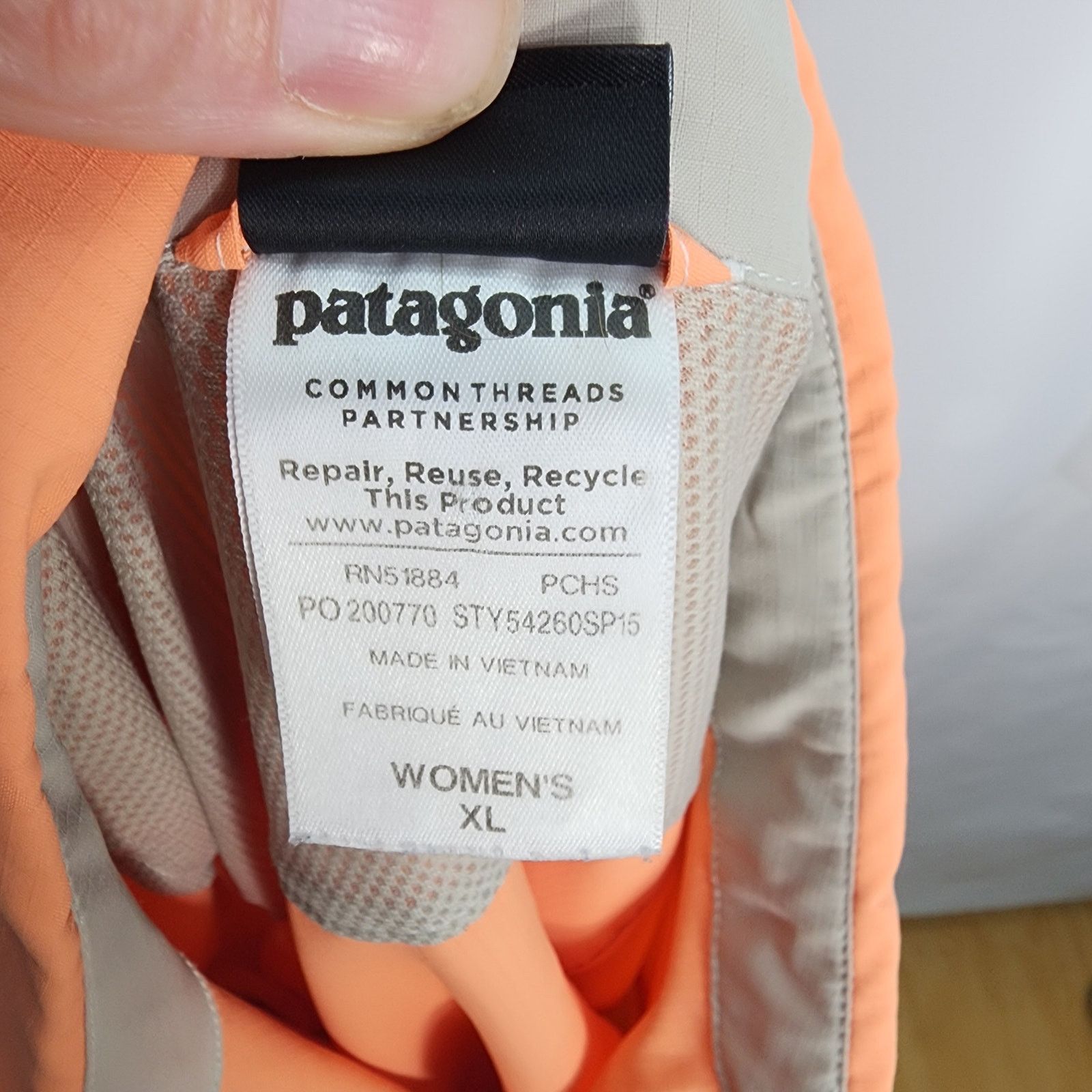 Patagonia Patagonia Patrol Shirt Peach Button Front Long Sleeve Size XL / US 12-14 / IT 48-50 - 13 Thumbnail
