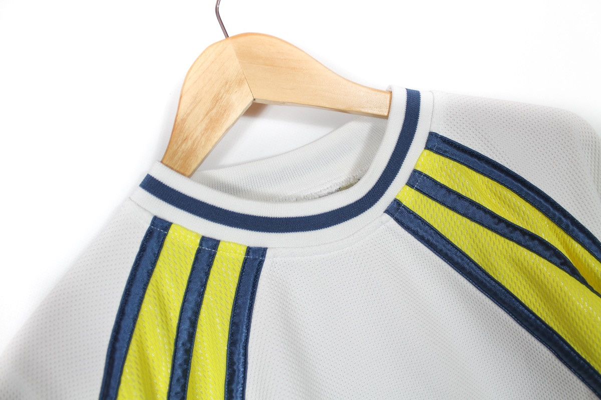 Adidas × Vintage Vintage Adidas Basketball Sweater Jersey White Mens Size L Size US L / EU 52-54 / 3 - 4 Thumbnail