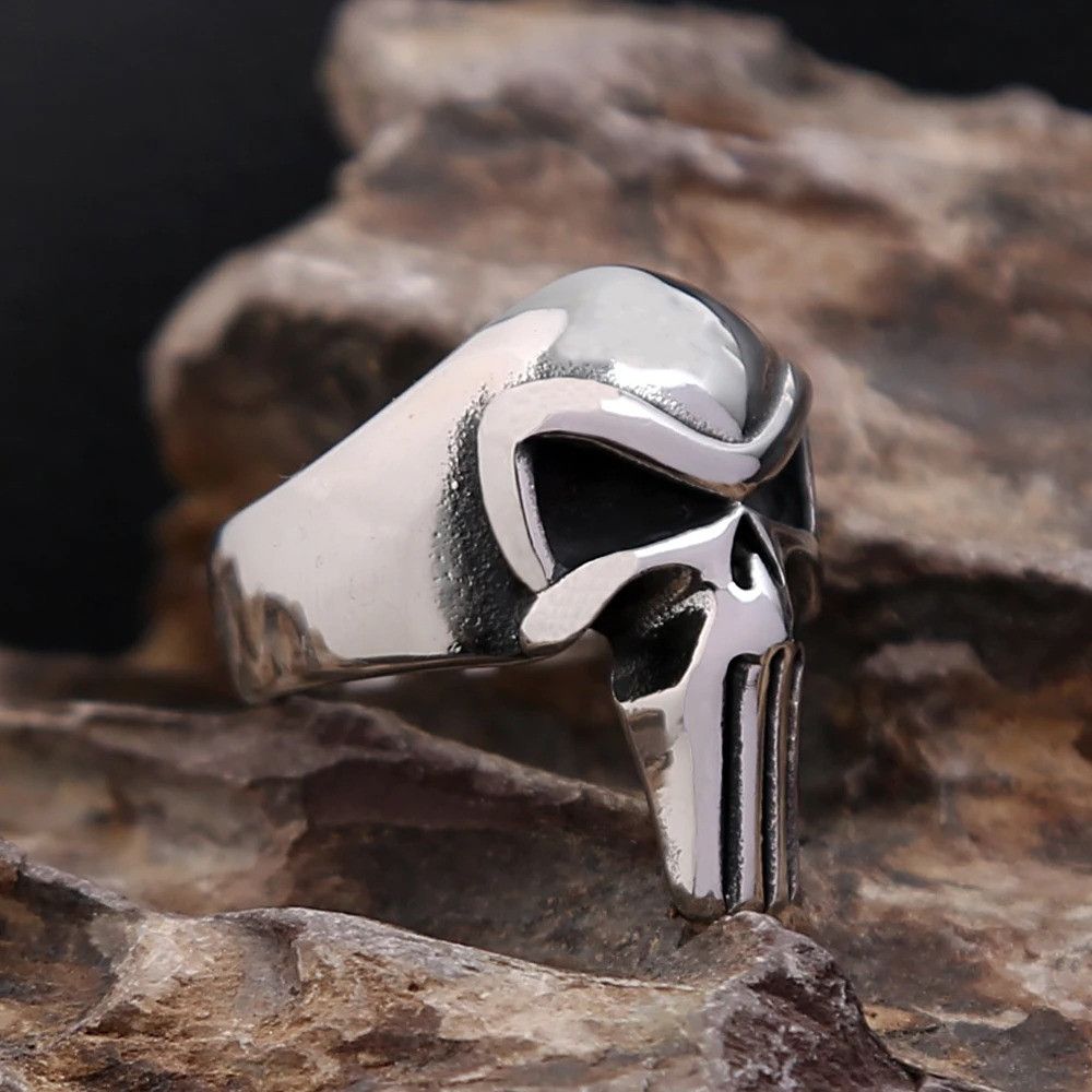 Other Stainless Steel Skull Ring Size ONE SIZE - 4 Thumbnail